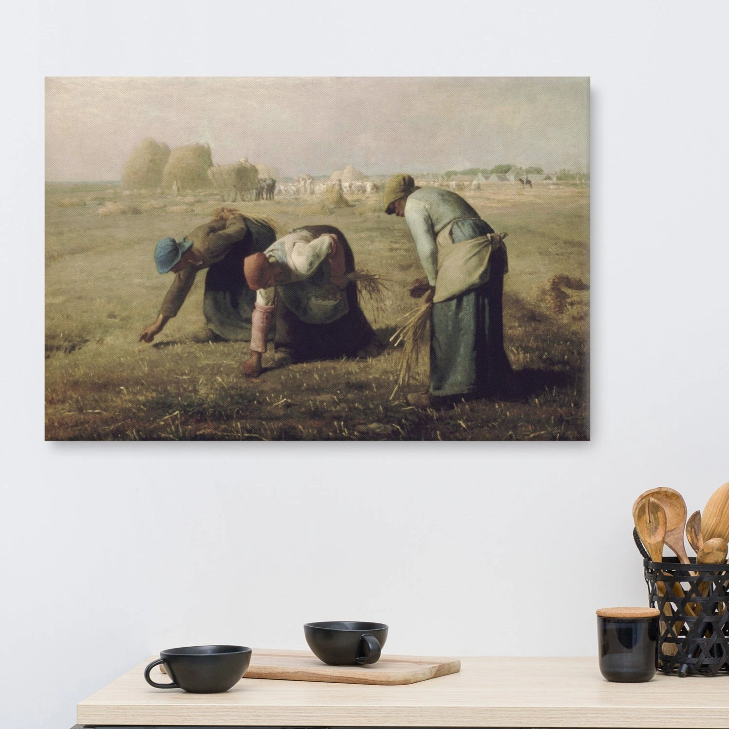 Canvas - Jean-Franois Millet, The Gleaners