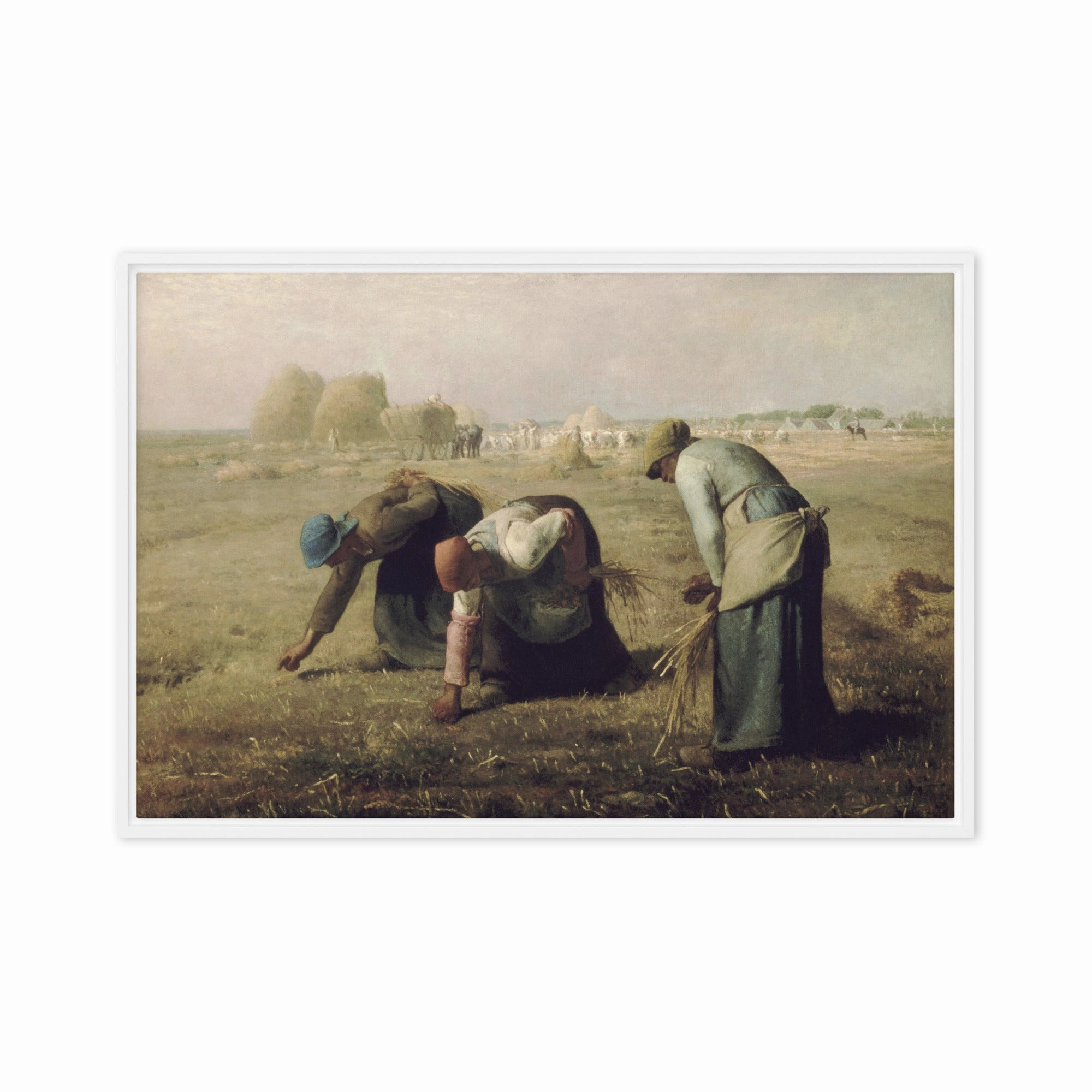 Canvas - Jean-Franois Millet, The Gleaners