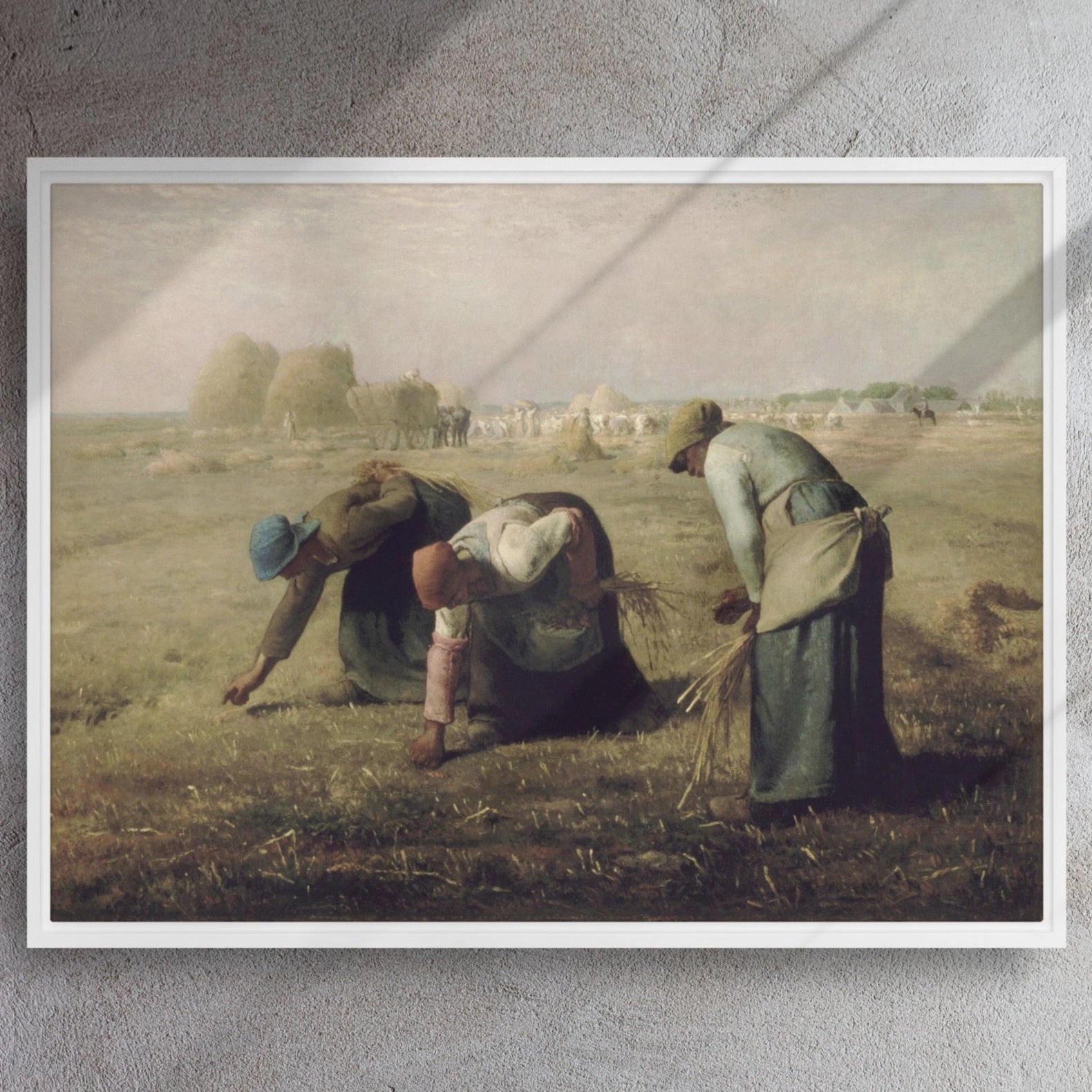 Canvas - Jean-Franois Millet, The Gleaners