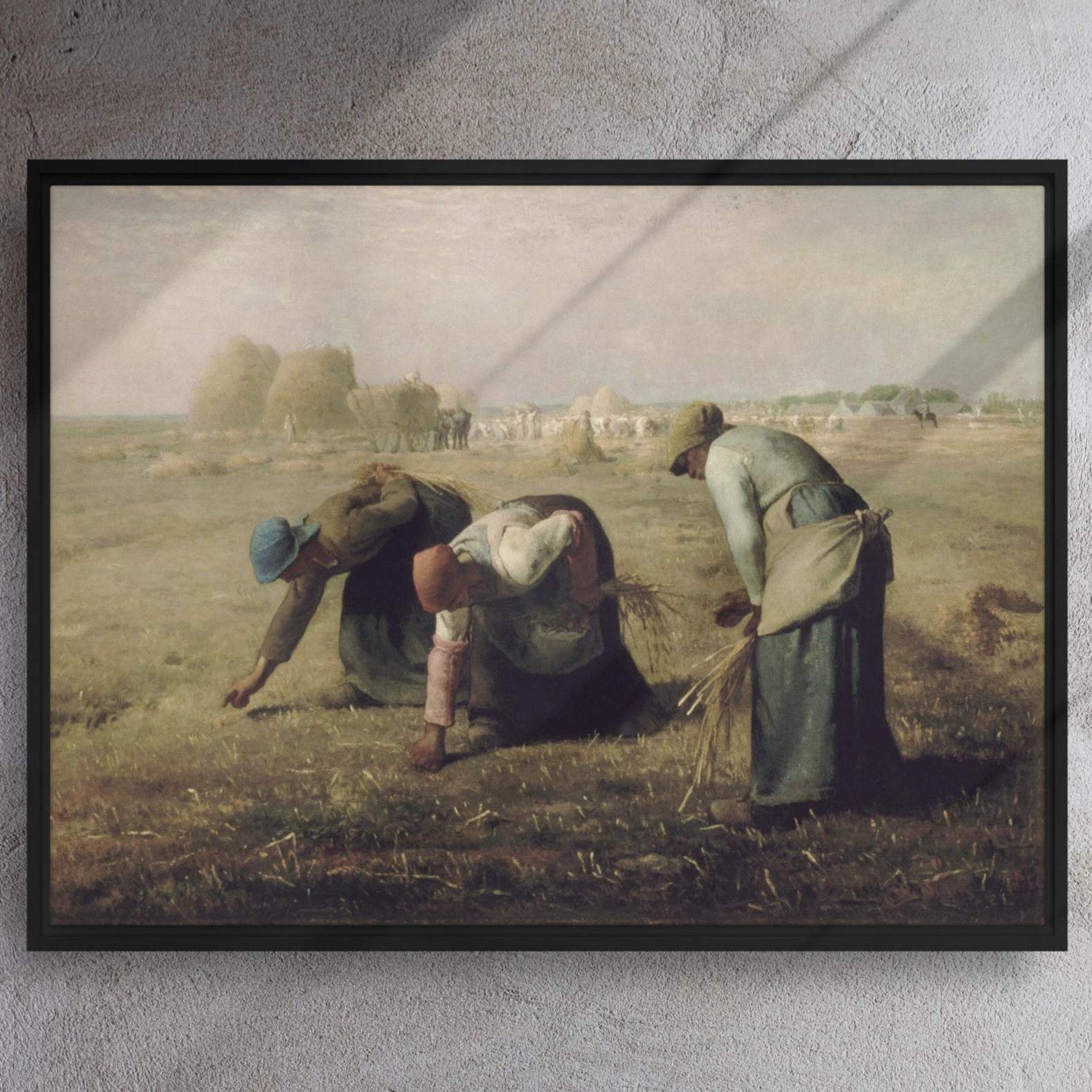 Canvas - Jean-Franois Millet, The Gleaners