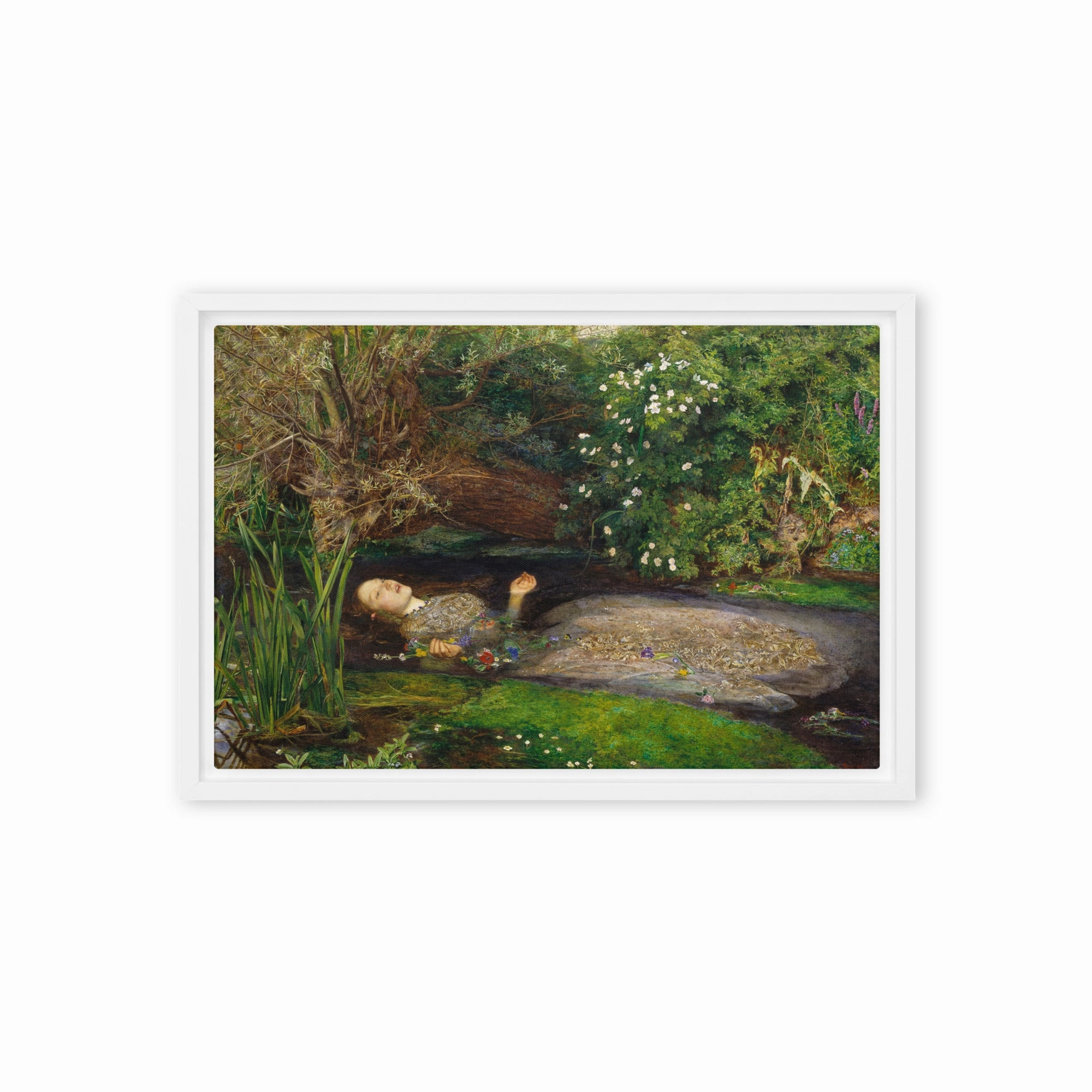 Canvas - John Everett Millais, Ophelia