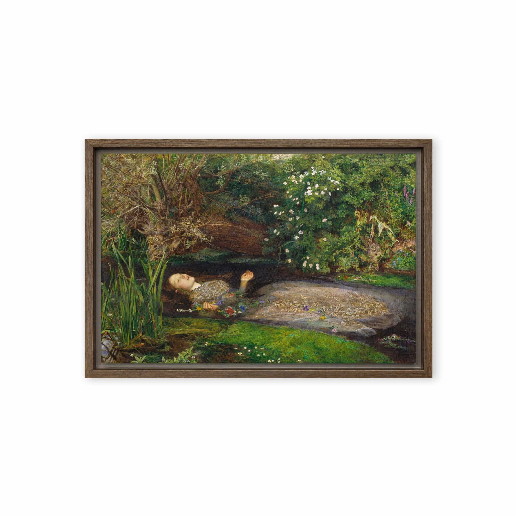 Canvas - John Everett Millais, Ophelia