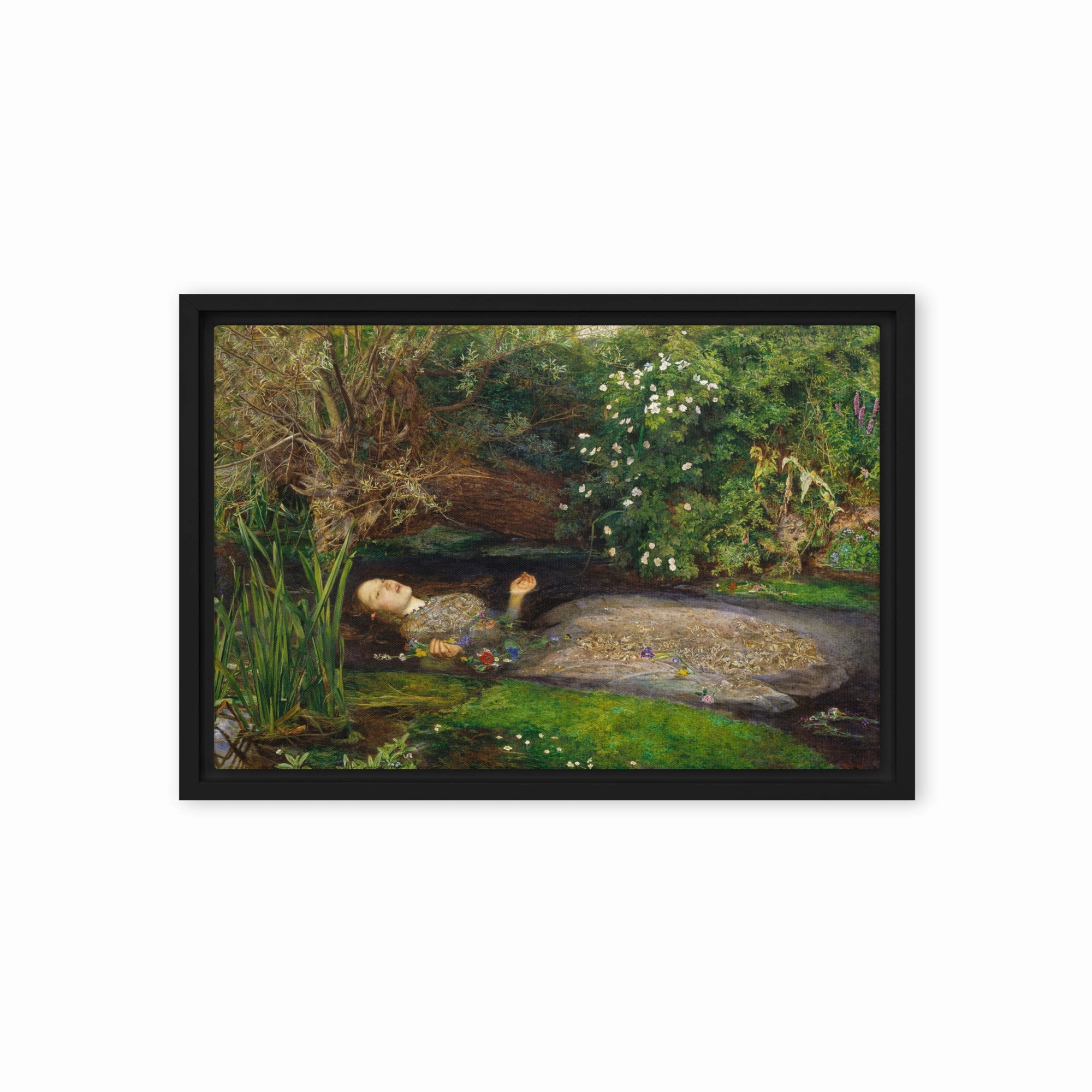 Canvas - John Everett Millais, Ophelia