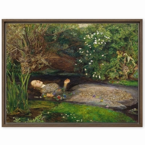 Canvas - John Everett Millais, Ophelia canvas mural art