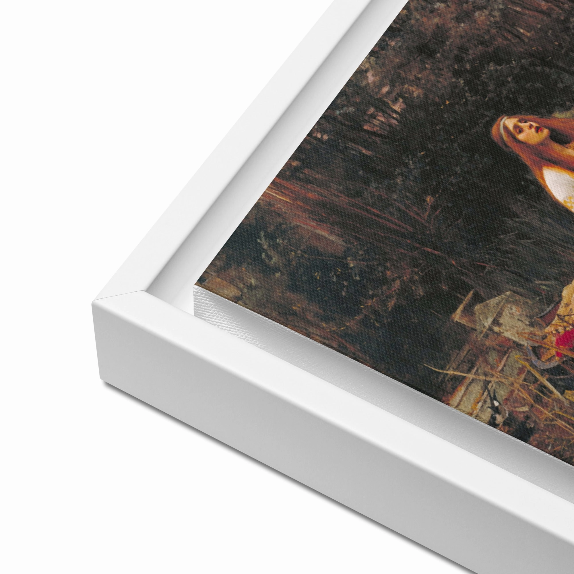 Canvas - John William Waterhouse, The Lady of Shalott