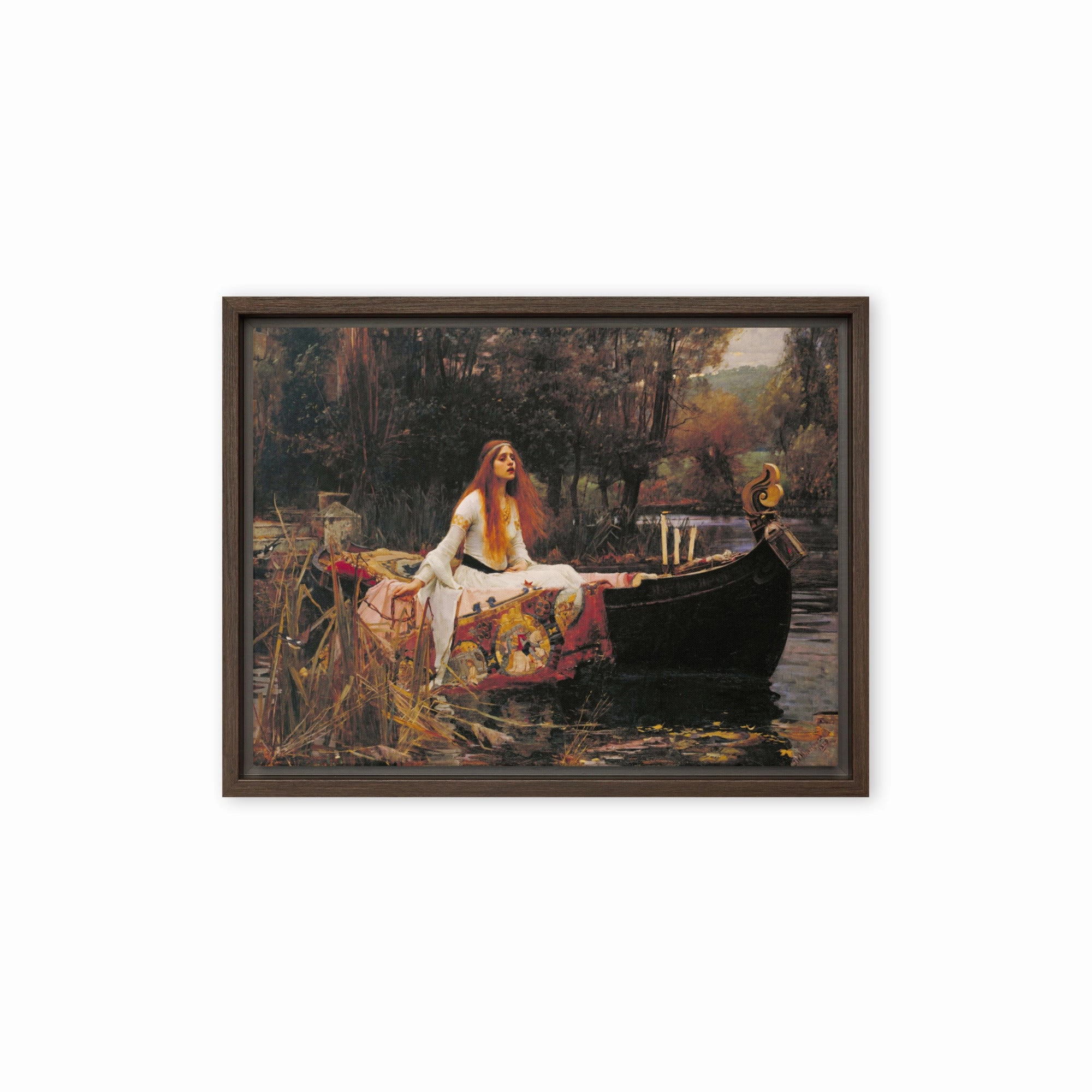 Canvas - John William Waterhouse, The Lady of Shalott