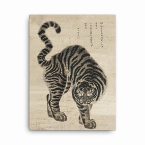 Canvas - Korean Tiger canvas mural art