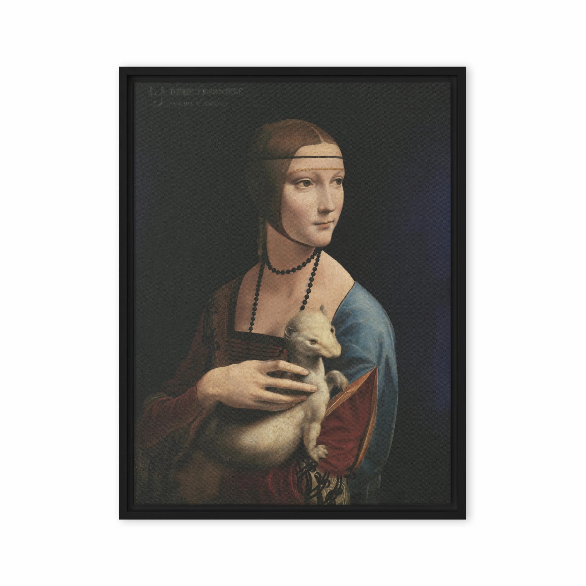 Canvas - Leonardo da Vinci, Lady with an Ermine