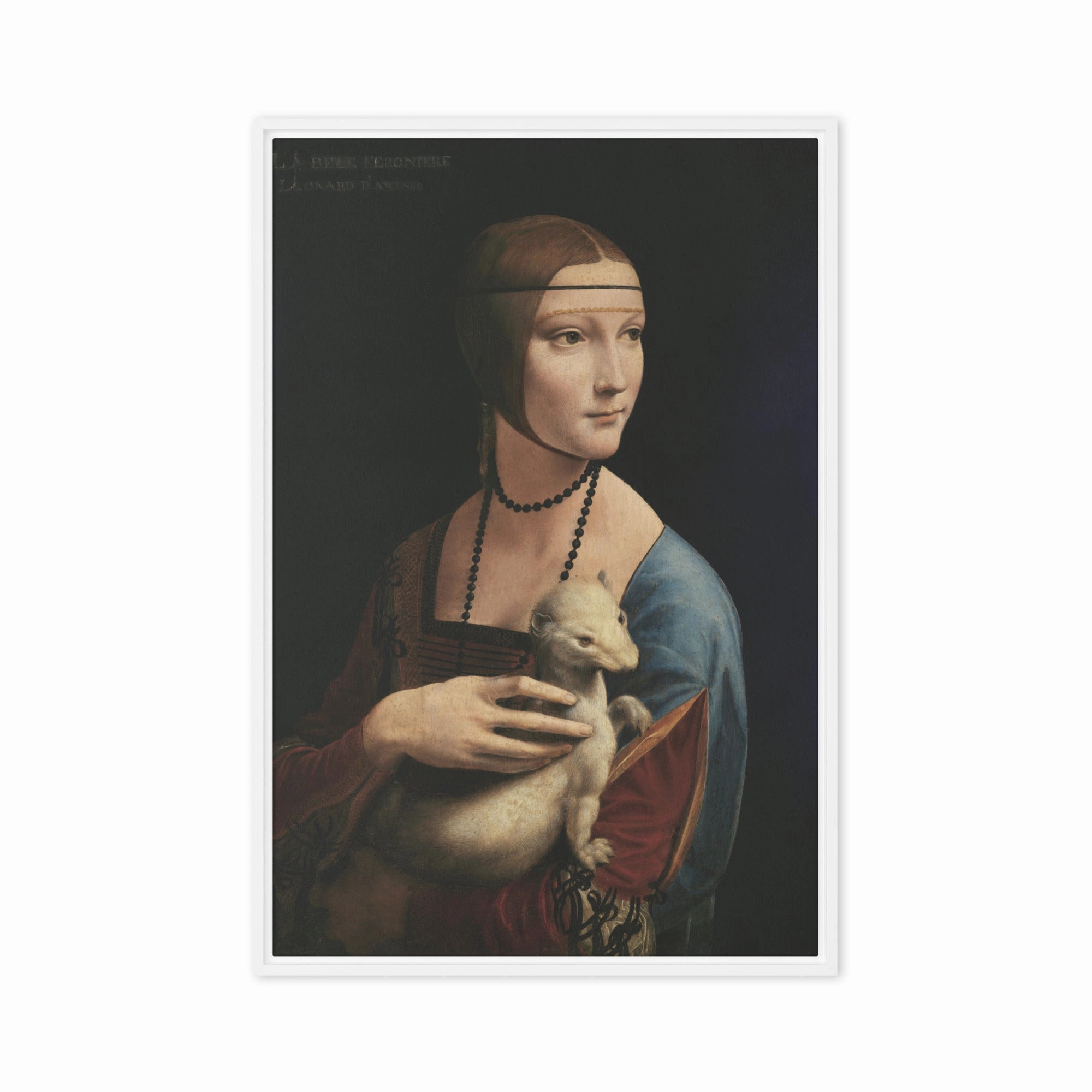 Canvas - Leonardo da Vinci, Lady with an Ermine