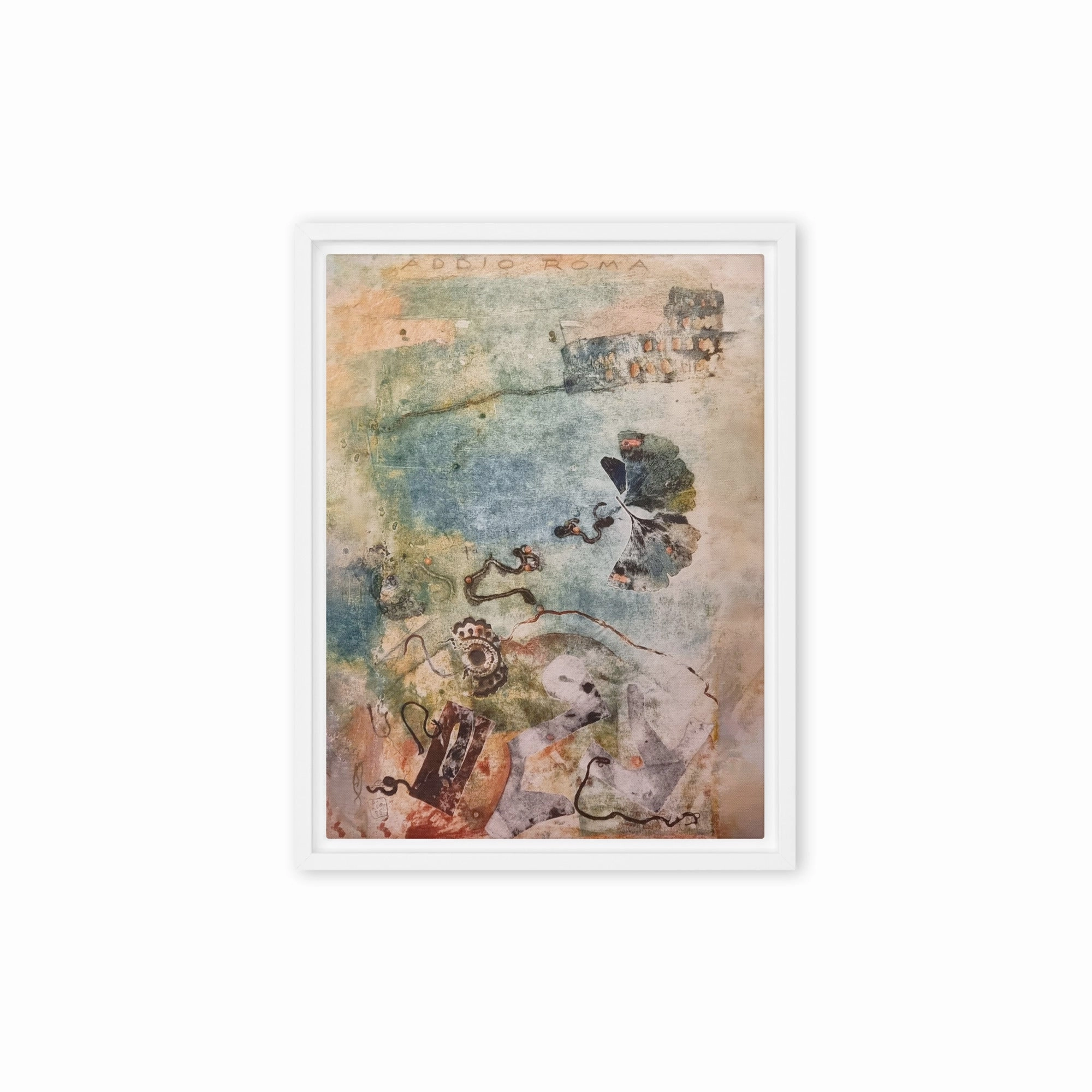 Canvas - Lia Broecker-Jakob, Monotype 5971 goodbye Rome