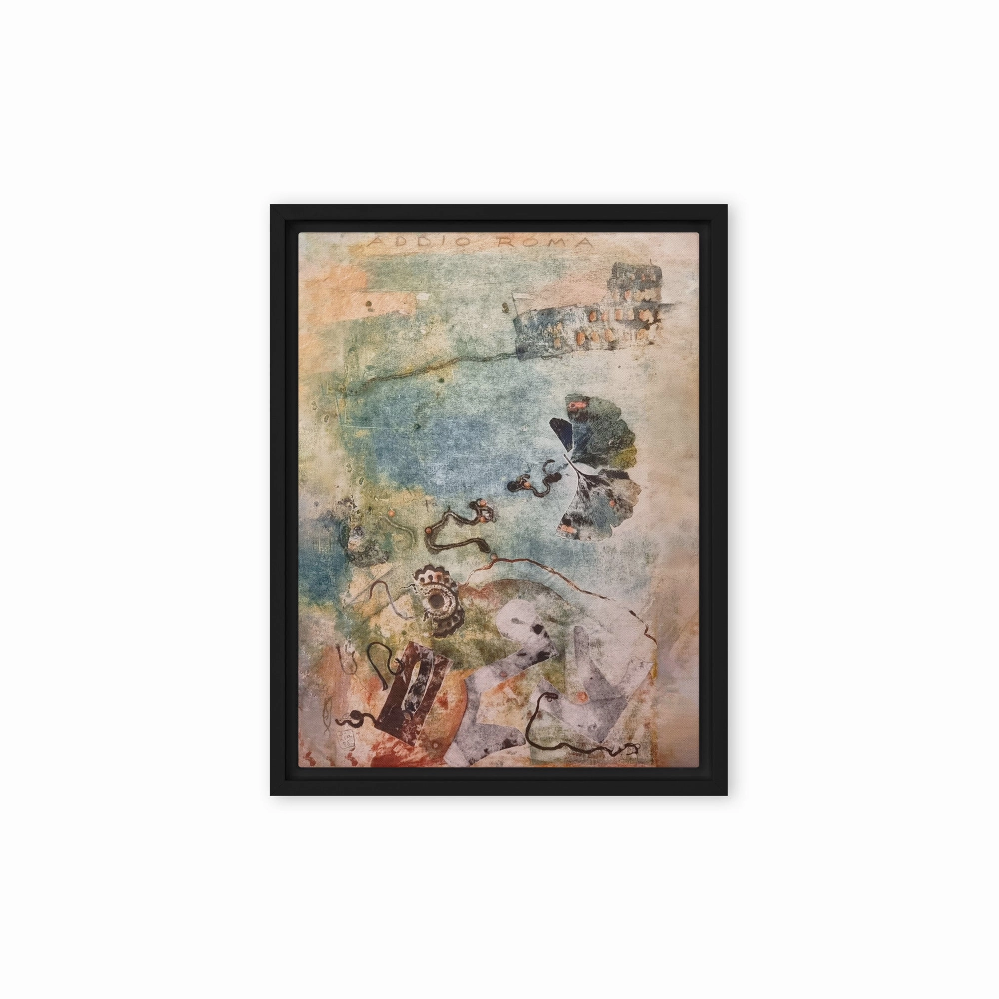 Canvas - Lia Broecker-Jakob, Monotype 5971 goodbye Rome