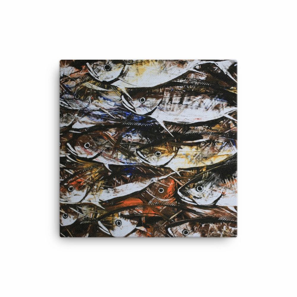 Canvas - mackerel