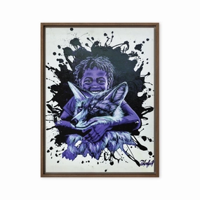 Canvas - Mischief Core, Nokuthula M Mpofu canvas mural art