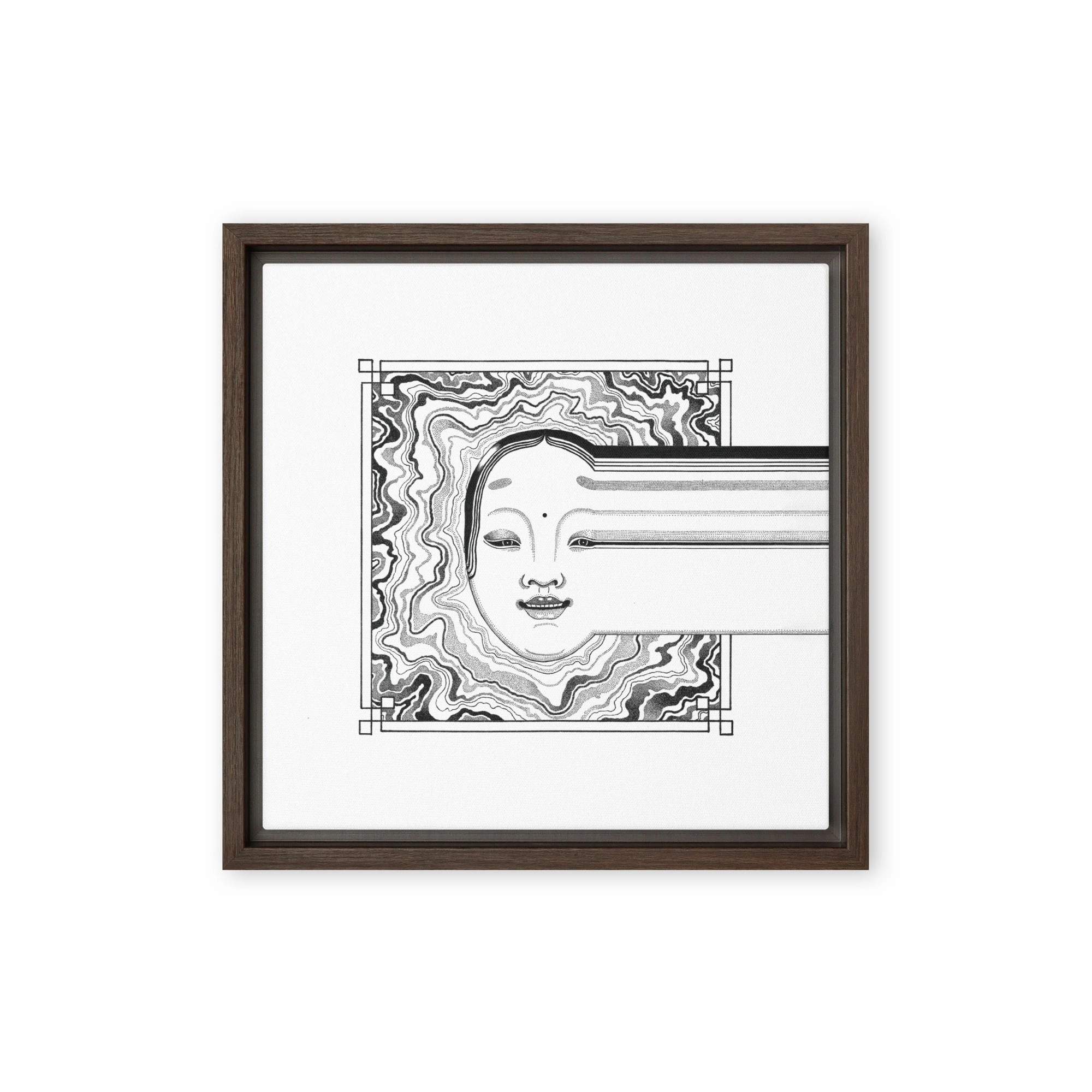 Canvas - Noh 2 canvas mural art