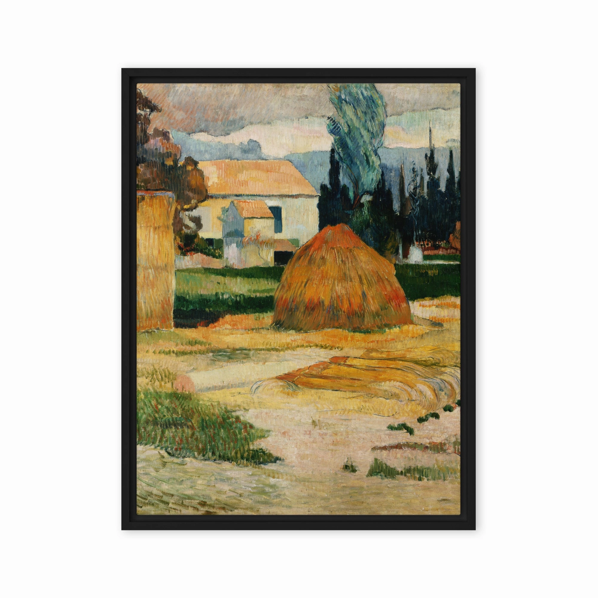 Canvas - Paul Gauguin, Landscape near Arles