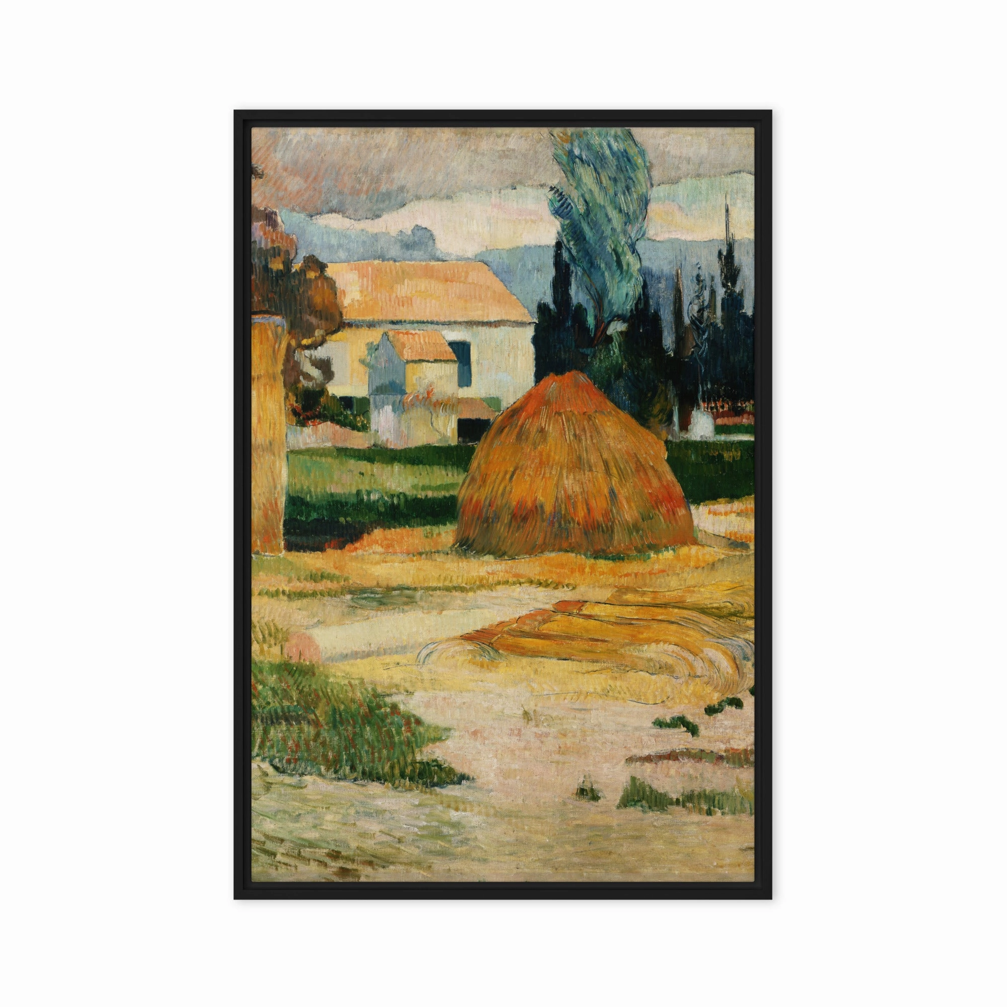 Canvas - Paul Gauguin, Landscape near Arles