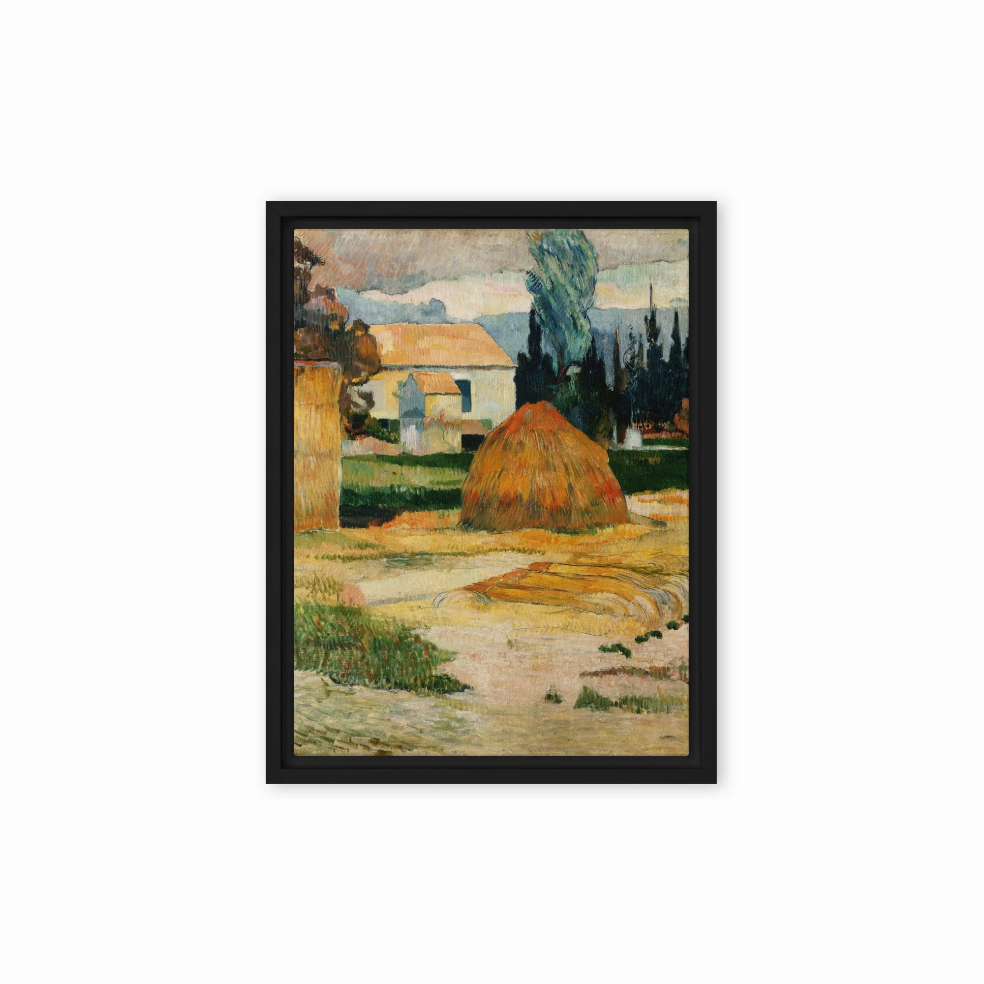 Canvas - Paul Gauguin, Landscape near Arles