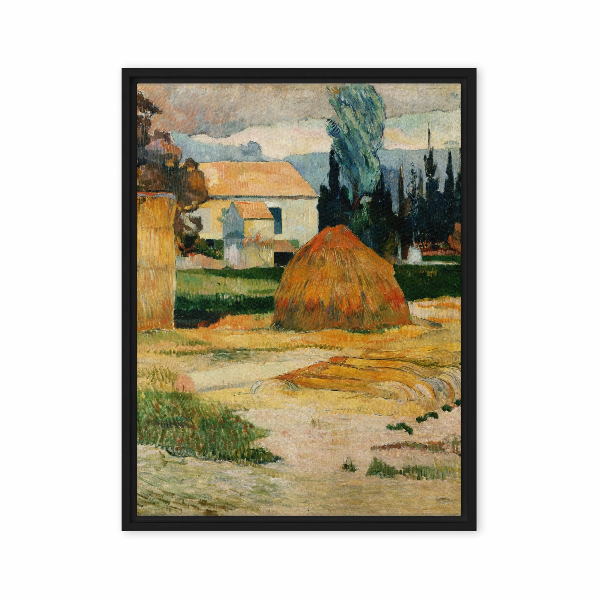 Canvas - Paul Gauguin, Landscape near Arles