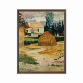 Canvas - Paul Gauguin, Landscape near Arles canvas mural art