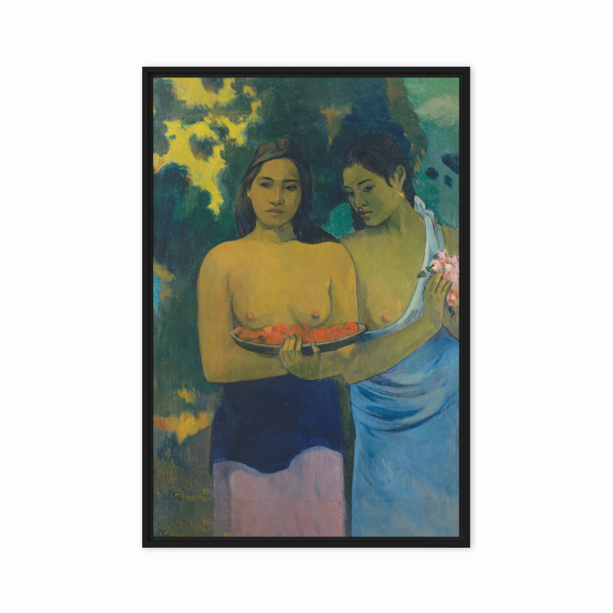 Canvas - Paul Gauguin, Tahitian Women on the Beach