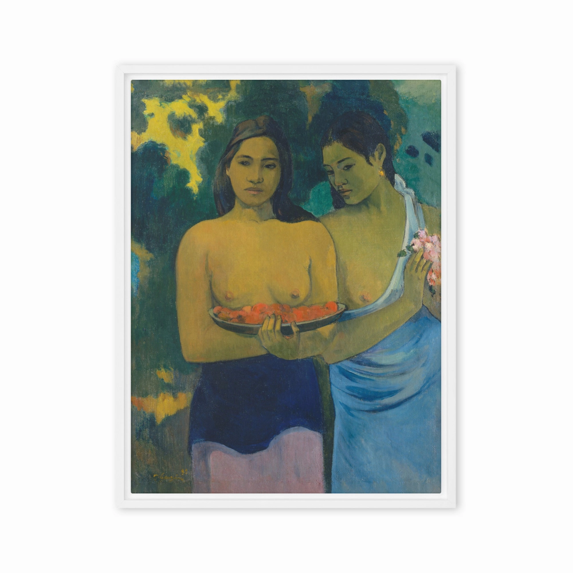 Canvas - Paul Gauguin, Tahitian Women on the Beach