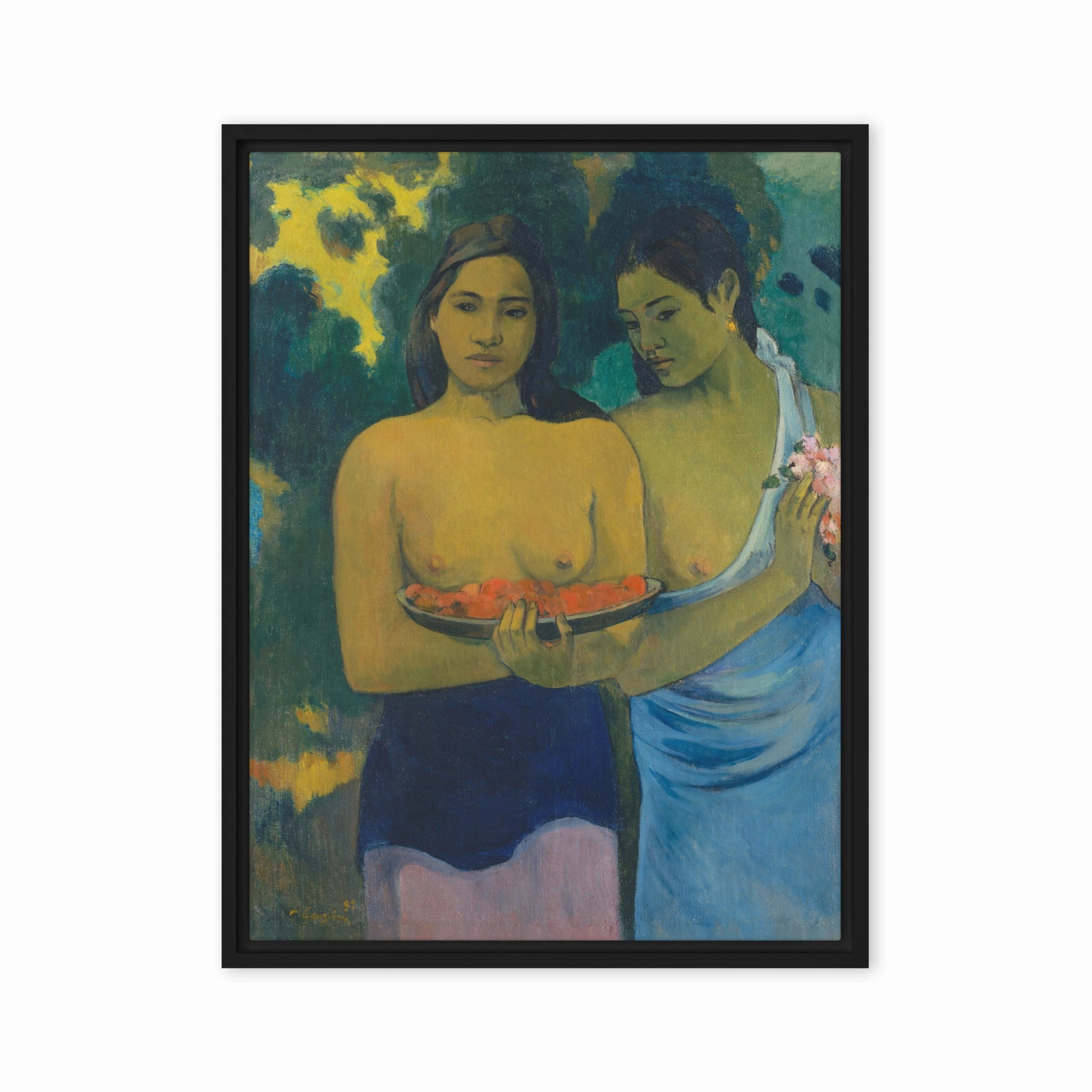 Canvas - Paul Gauguin, Tahitian Women on the Beach