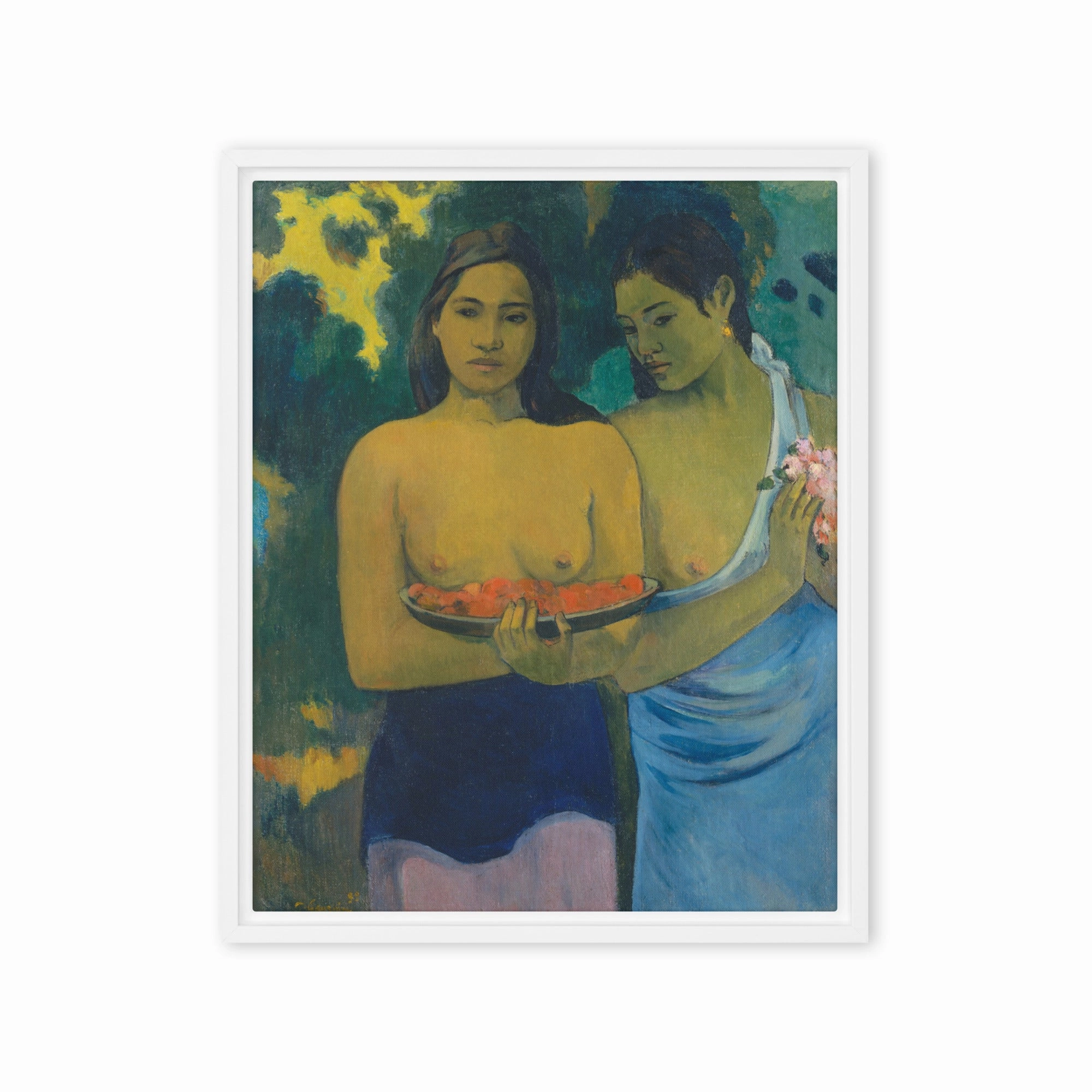 Canvas - Paul Gauguin, Tahitian Women on the Beach