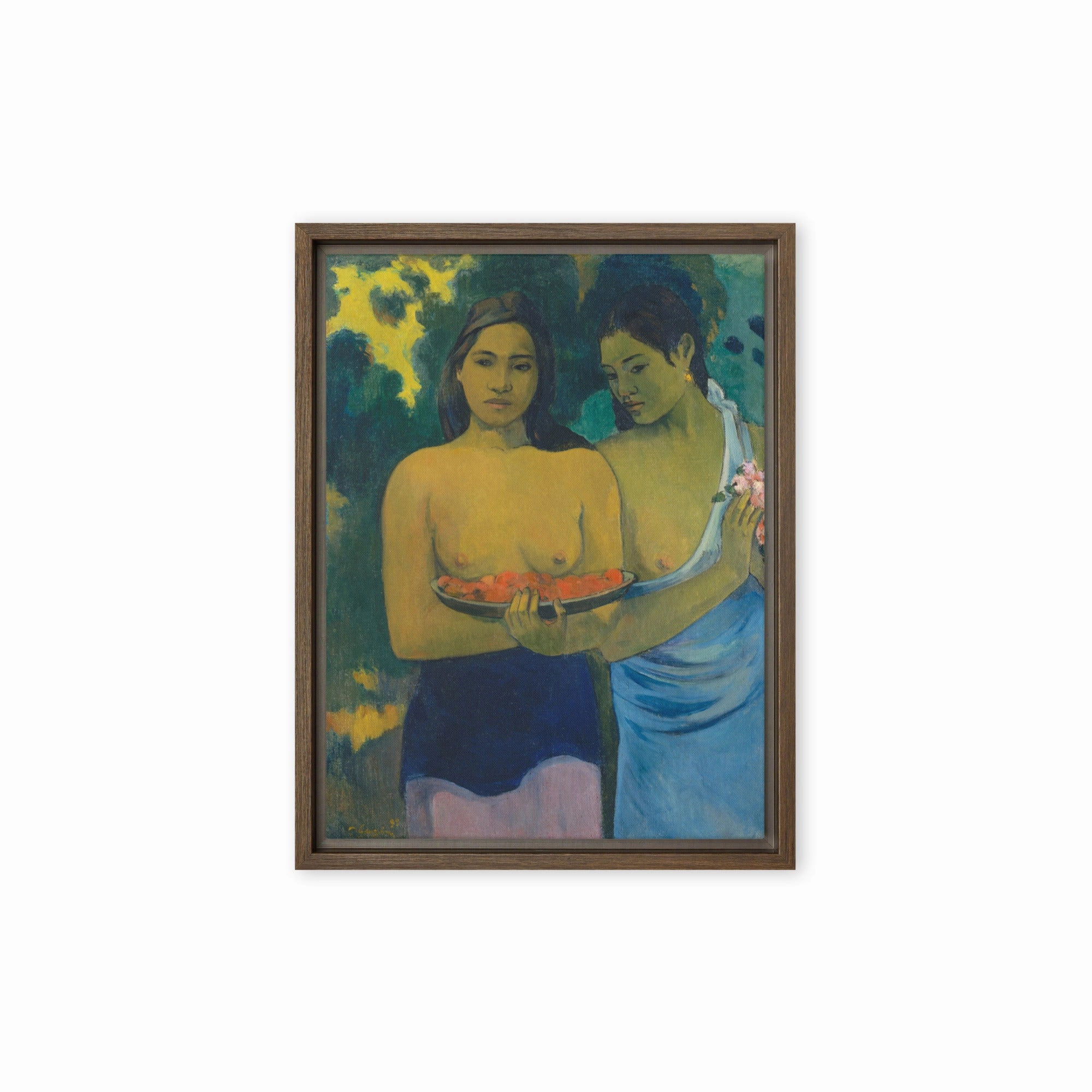 Canvas - Paul Gauguin, Tahitian Women on the Beach