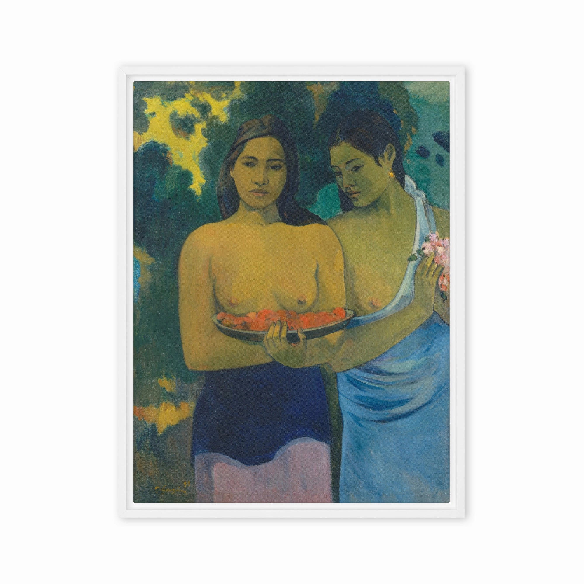 Canvas - Paul Gauguin, Tahitian Women on the Beach