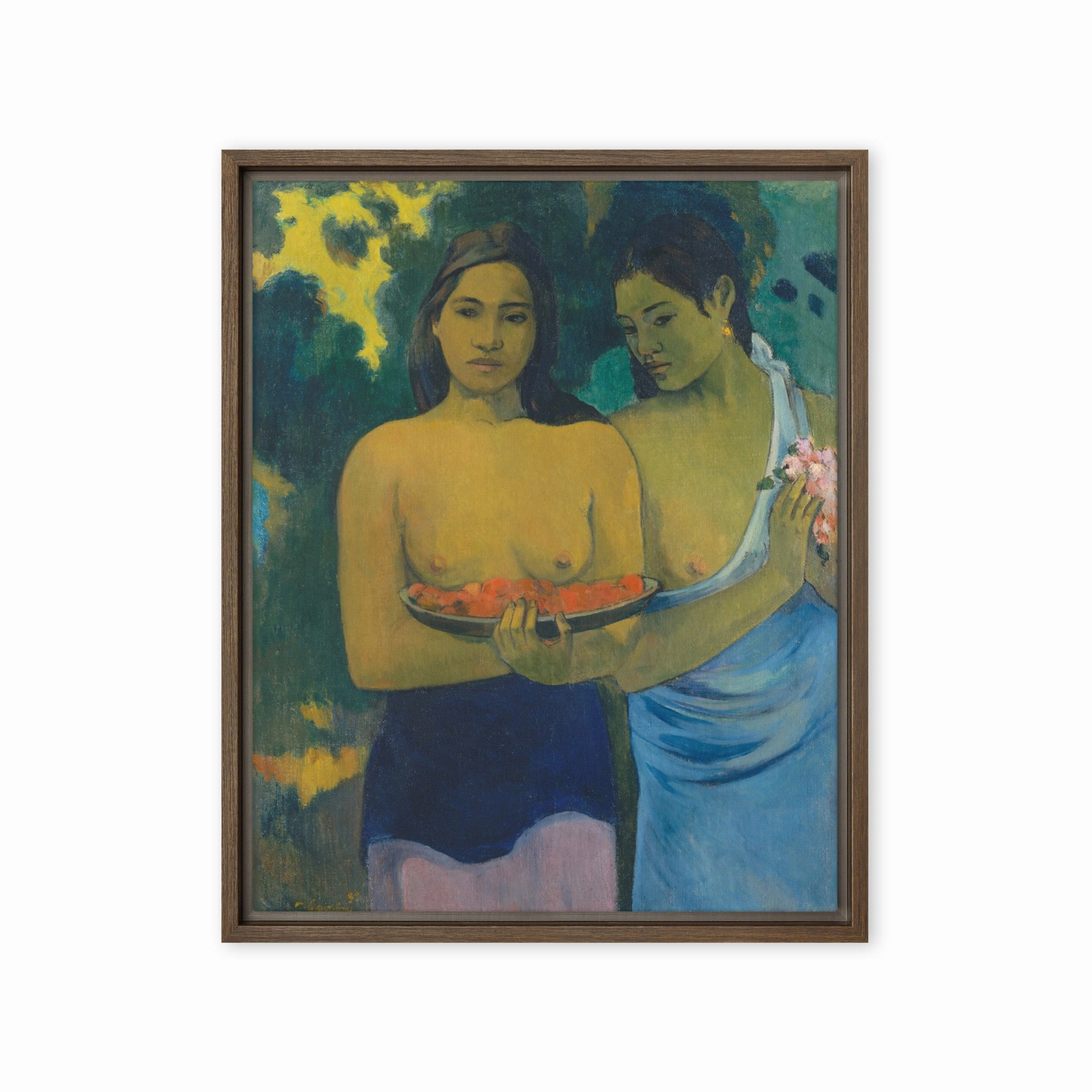 Canvas - Paul Gauguin, Tahitian Women on the Beach