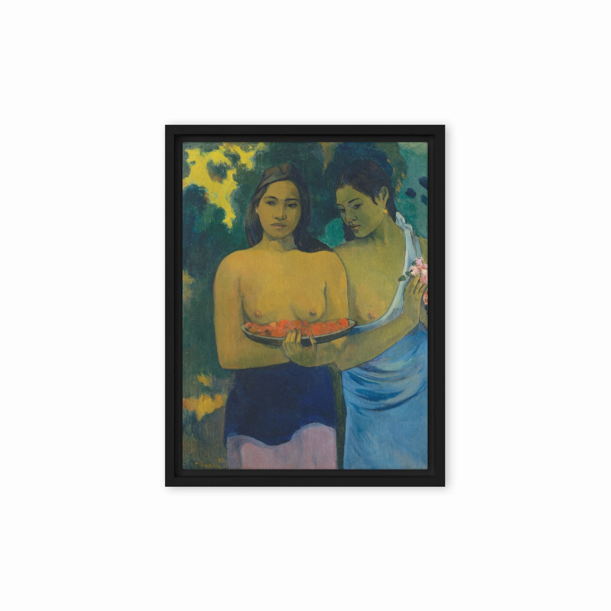 Canvas - Paul Gauguin, Tahitian Women on the Beach