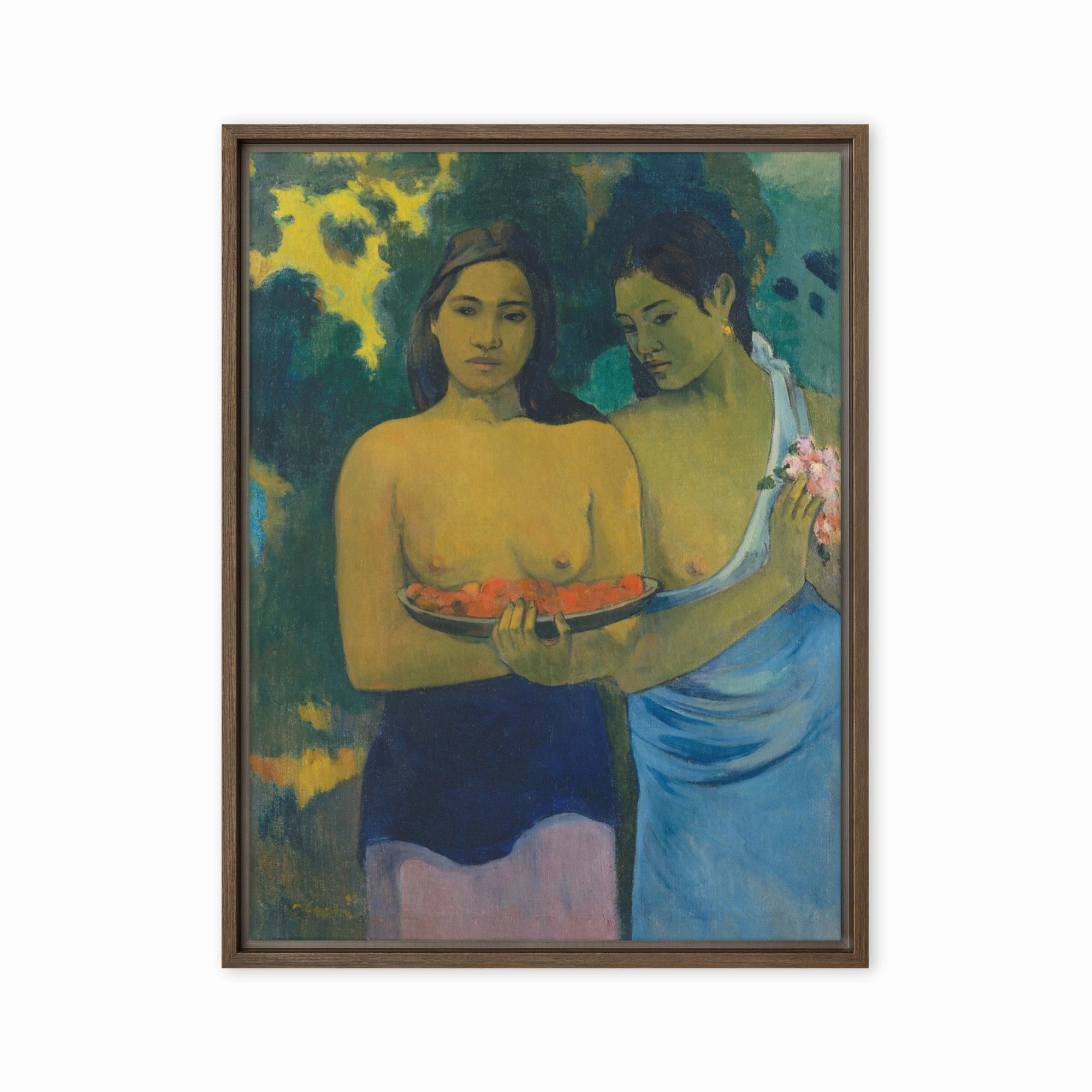 Canvas - Paul Gauguin, Tahitian Women on the Beach