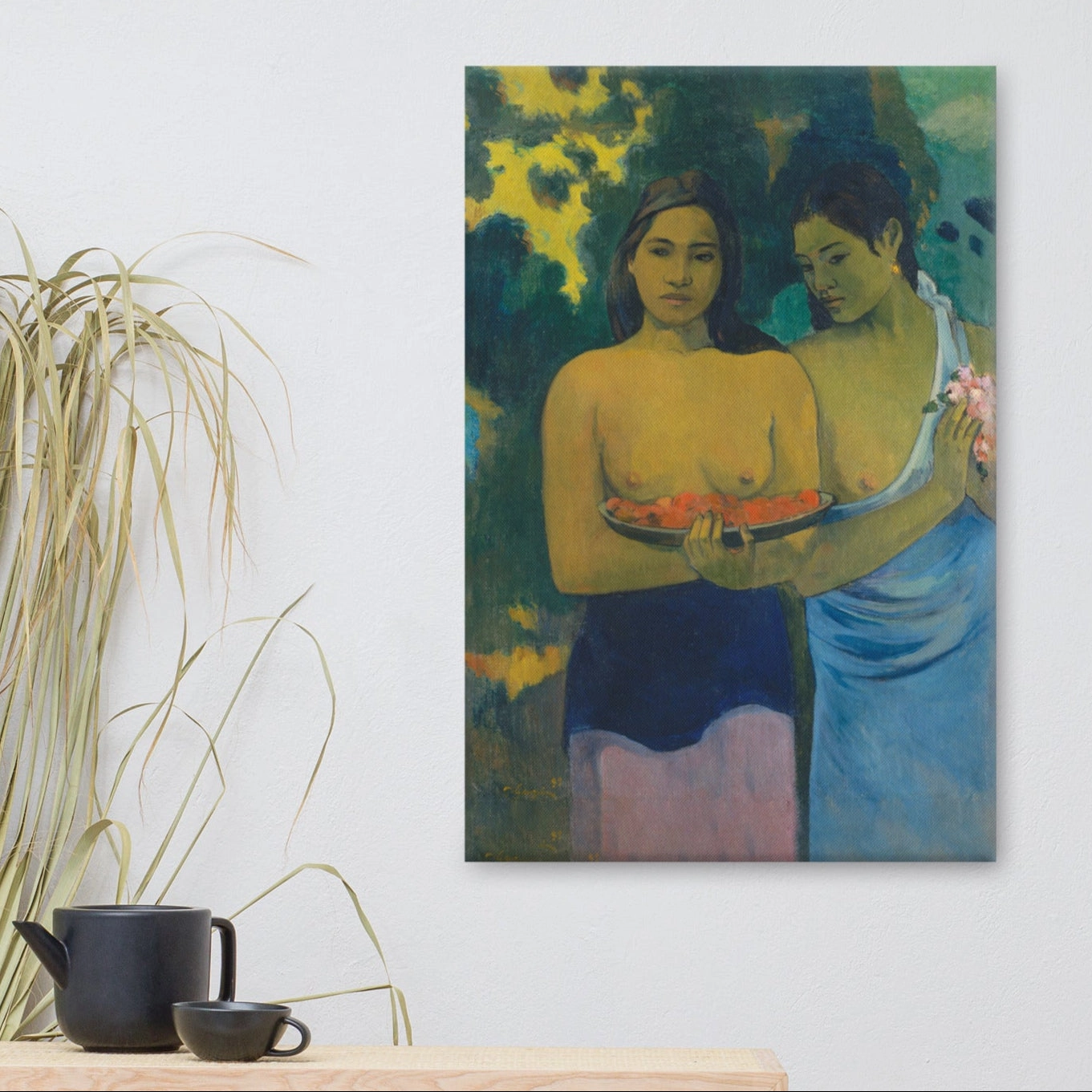 Canvas - Paul Gauguin, Tahitian Women on the Beach