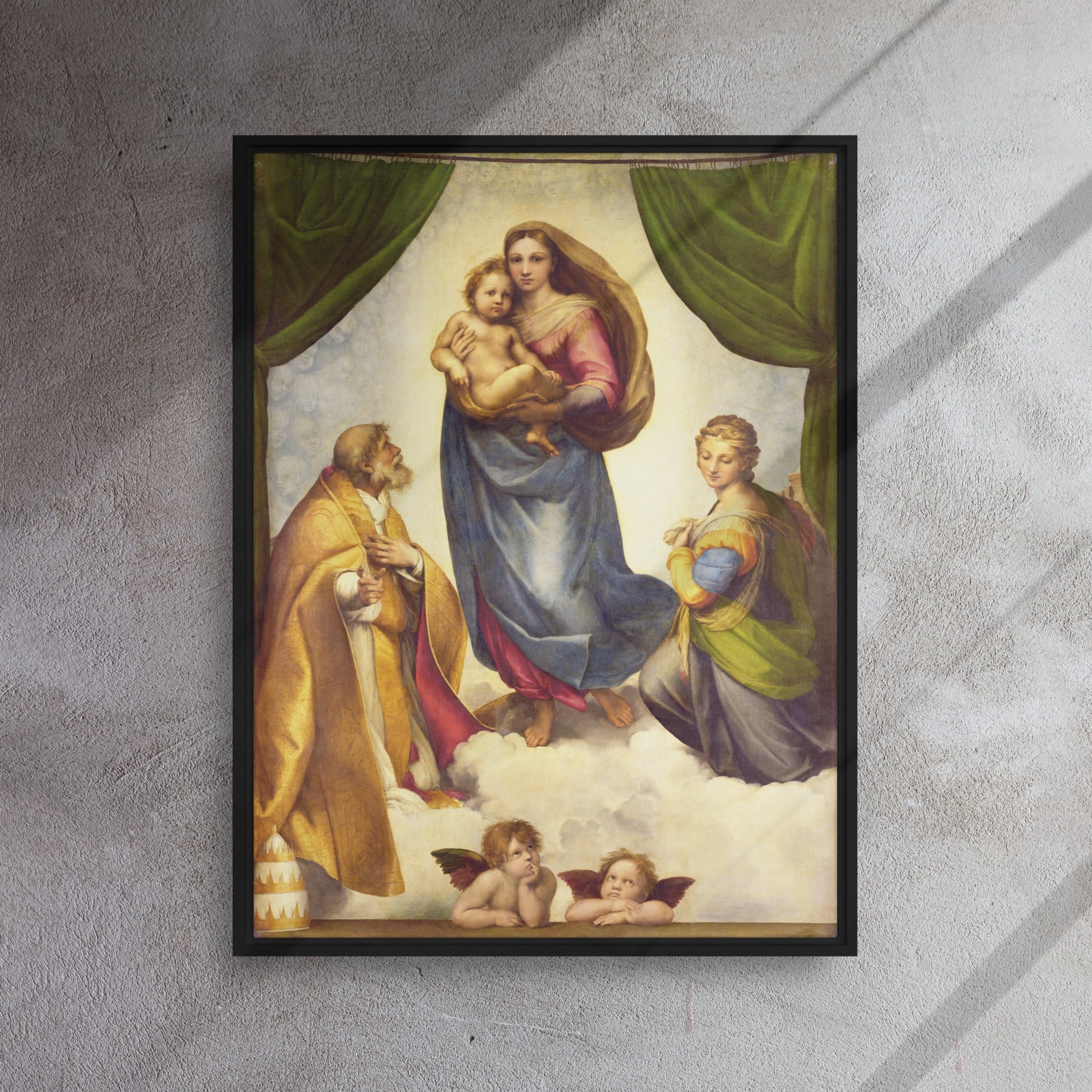 Canvas - Raffaello Sanzio da Urbino, The Sistine Madonna