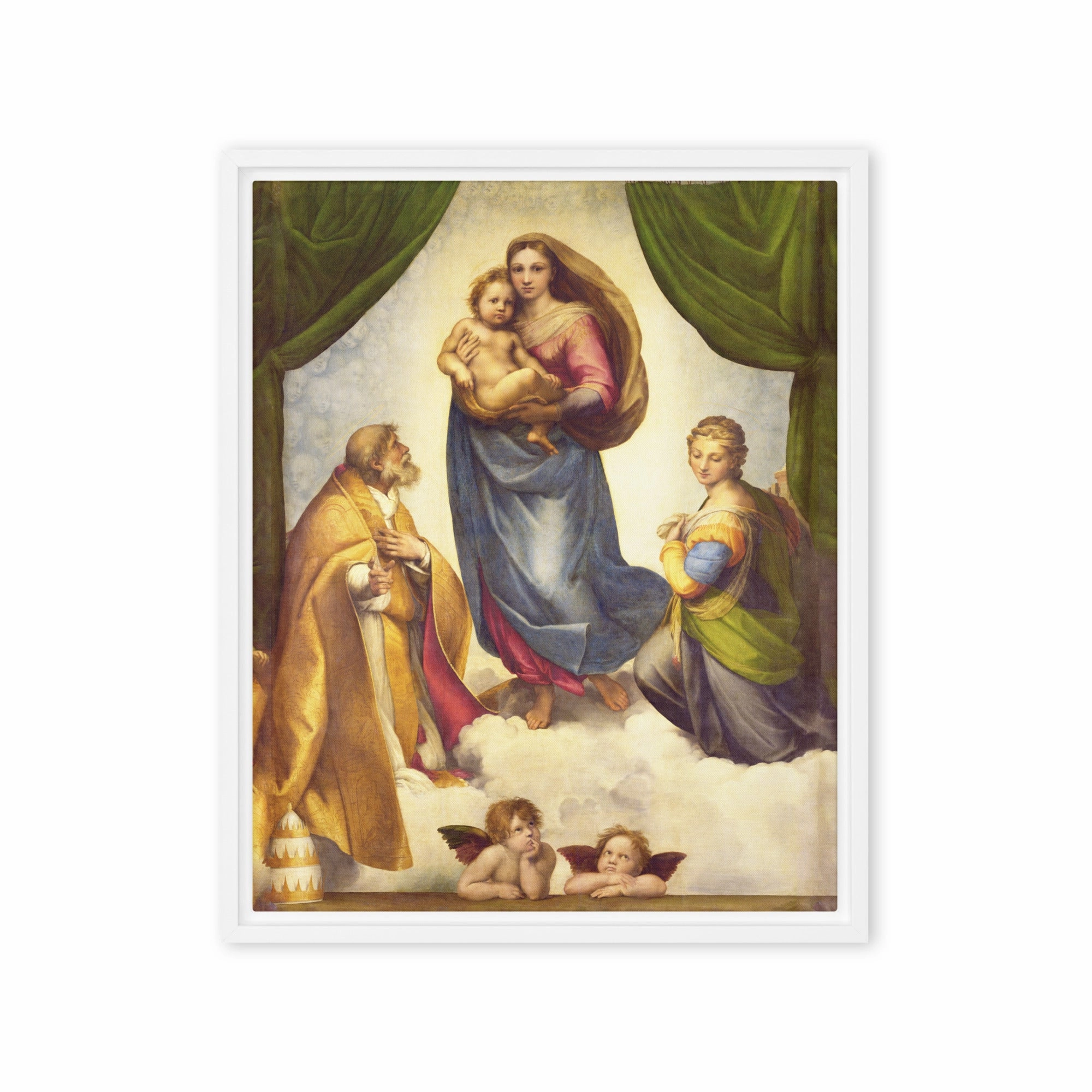 Canvas - Raffaello Sanzio da Urbino, The Sistine Madonna