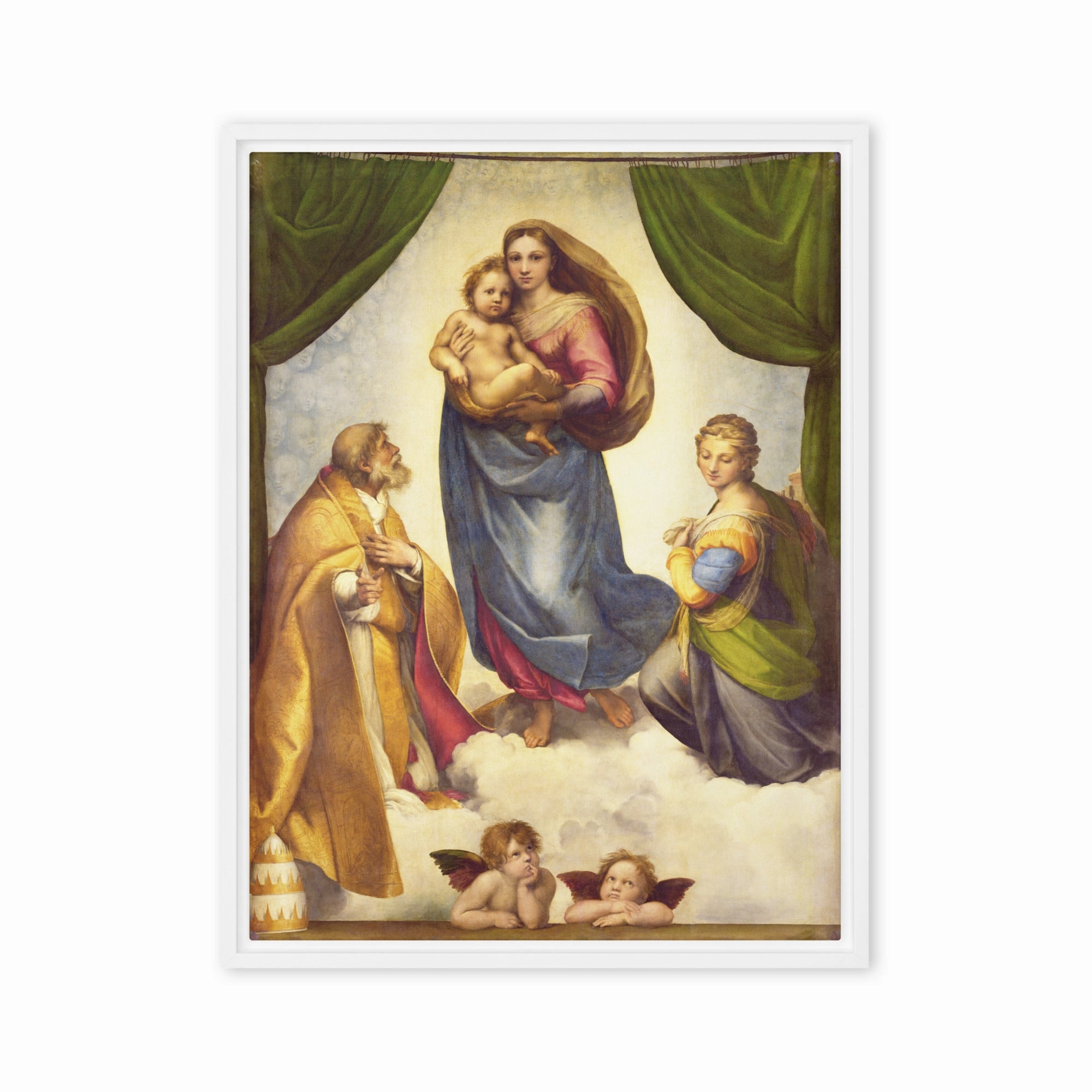 Canvas - Raffaello Sanzio da Urbino, The Sistine Madonna