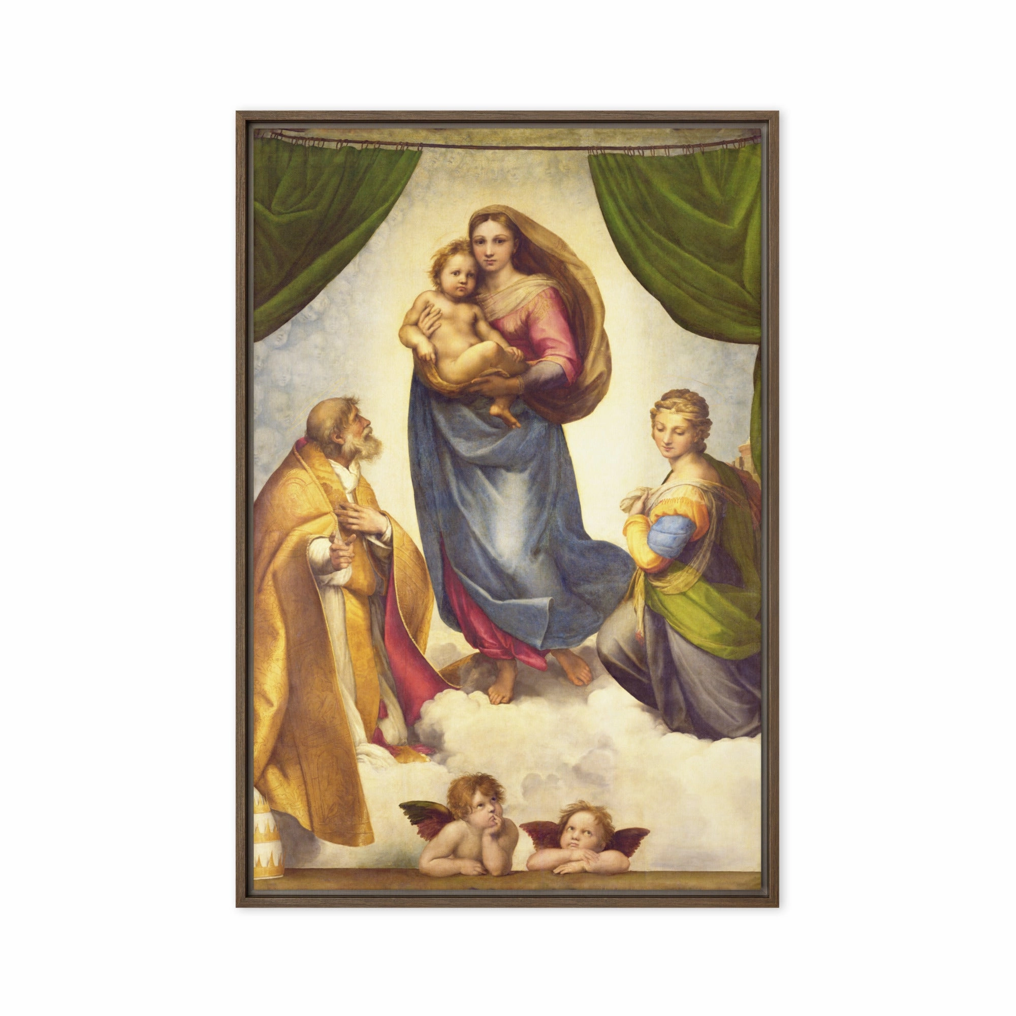 Canvas - Raffaello Sanzio da Urbino, The Sistine Madonna