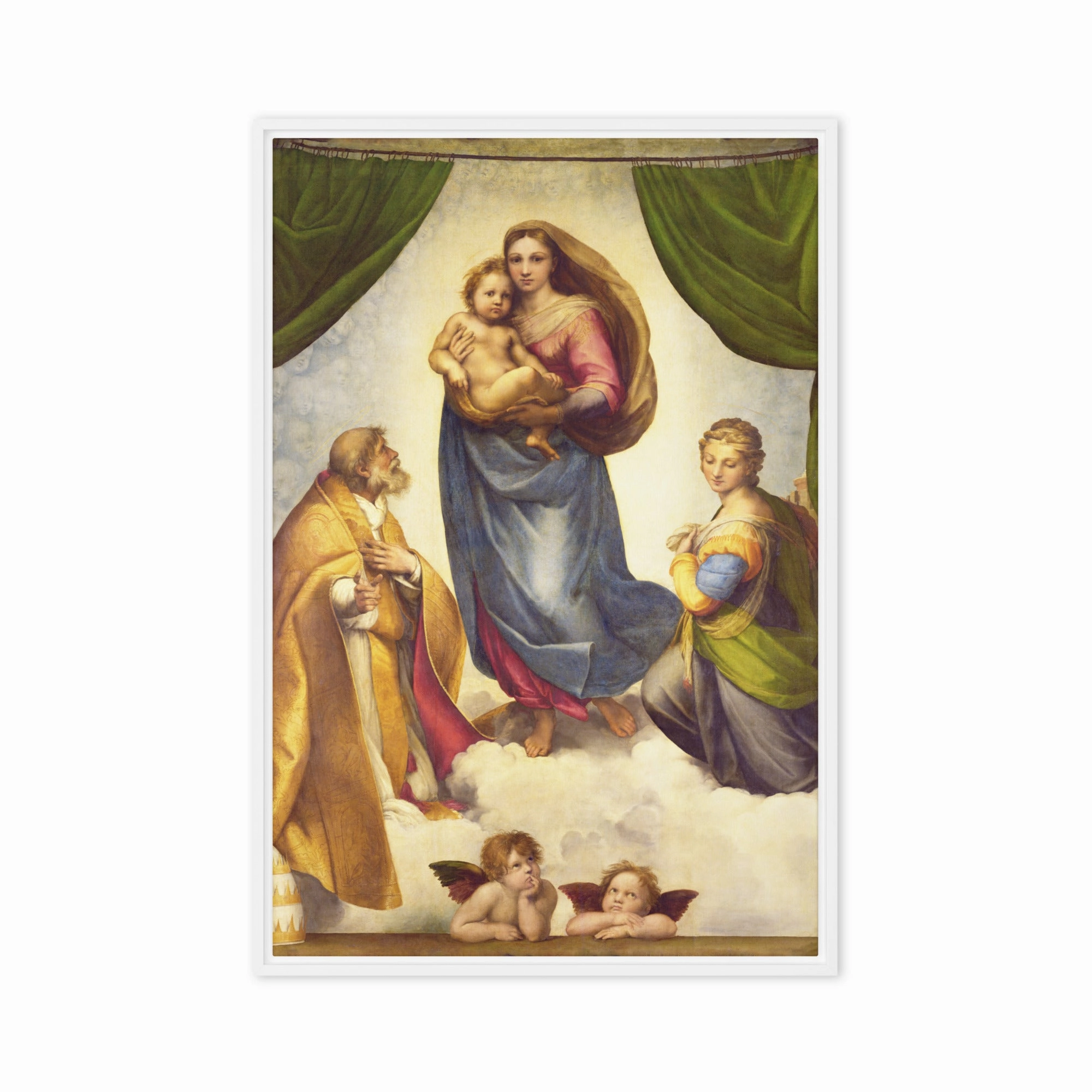 Canvas - Raffaello Sanzio da Urbino, The Sistine Madonna