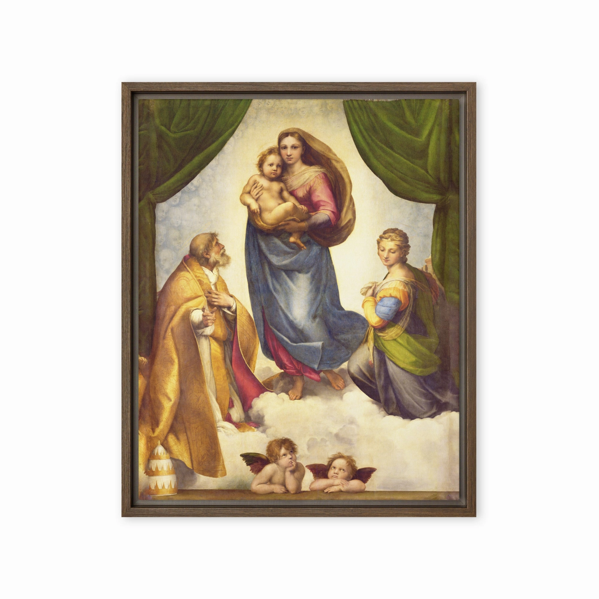 Canvas - Raffaello Sanzio da Urbino, The Sistine Madonna