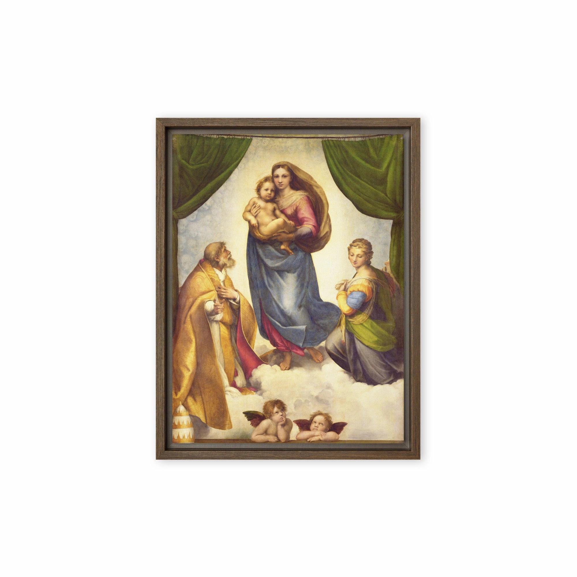 Canvas - Raffaello Sanzio da Urbino, The Sistine Madonna