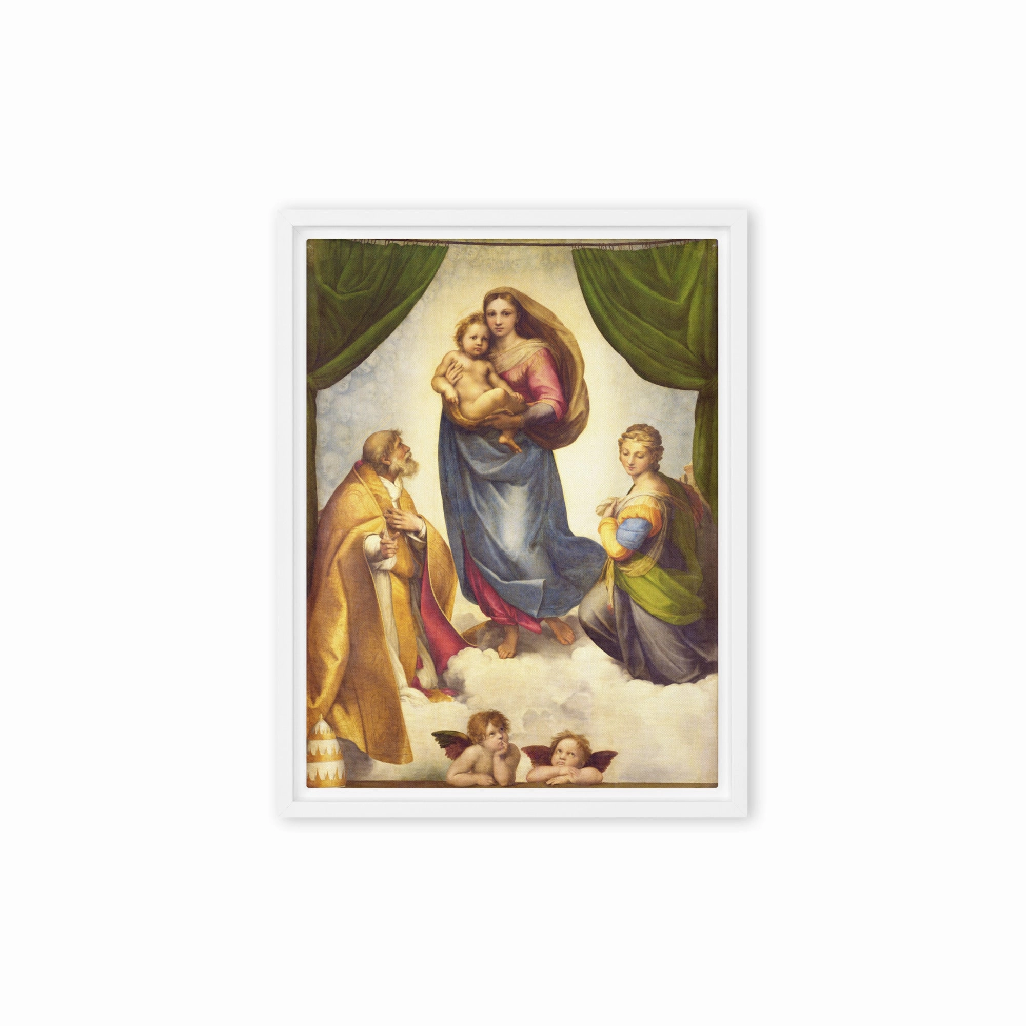 Canvas - Raffaello Sanzio da Urbino, The Sistine Madonna
