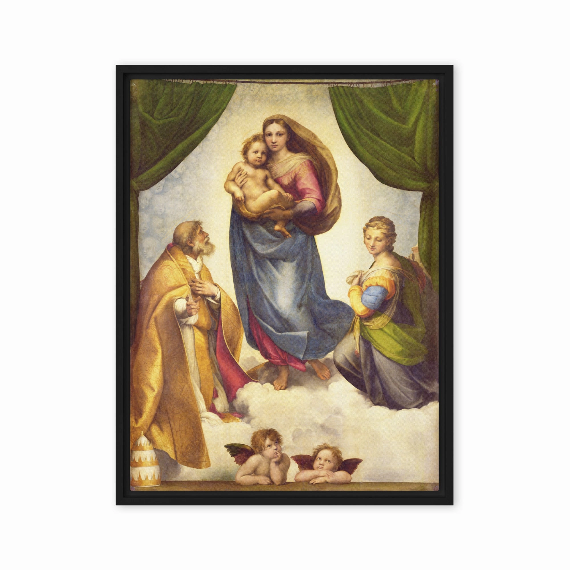 Canvas - Raffaello Sanzio da Urbino, The Sistine Madonna
