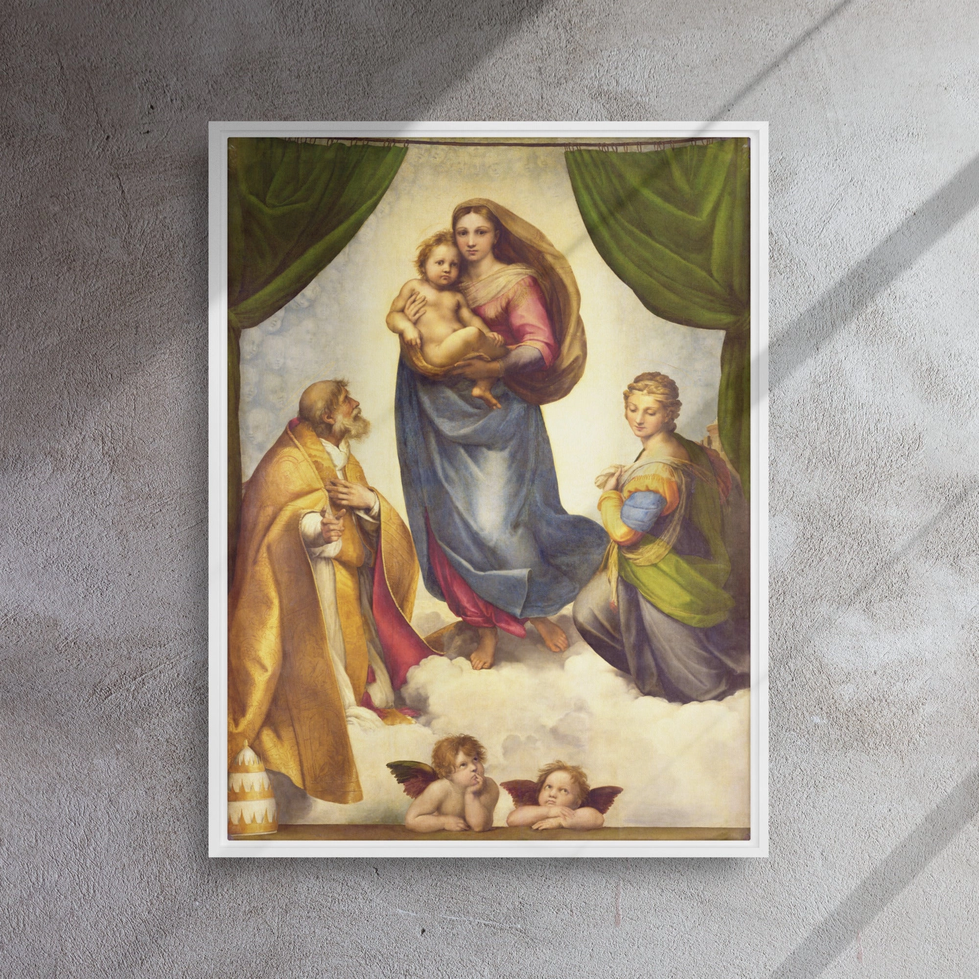Canvas - Raffaello Sanzio da Urbino, The Sistine Madonna