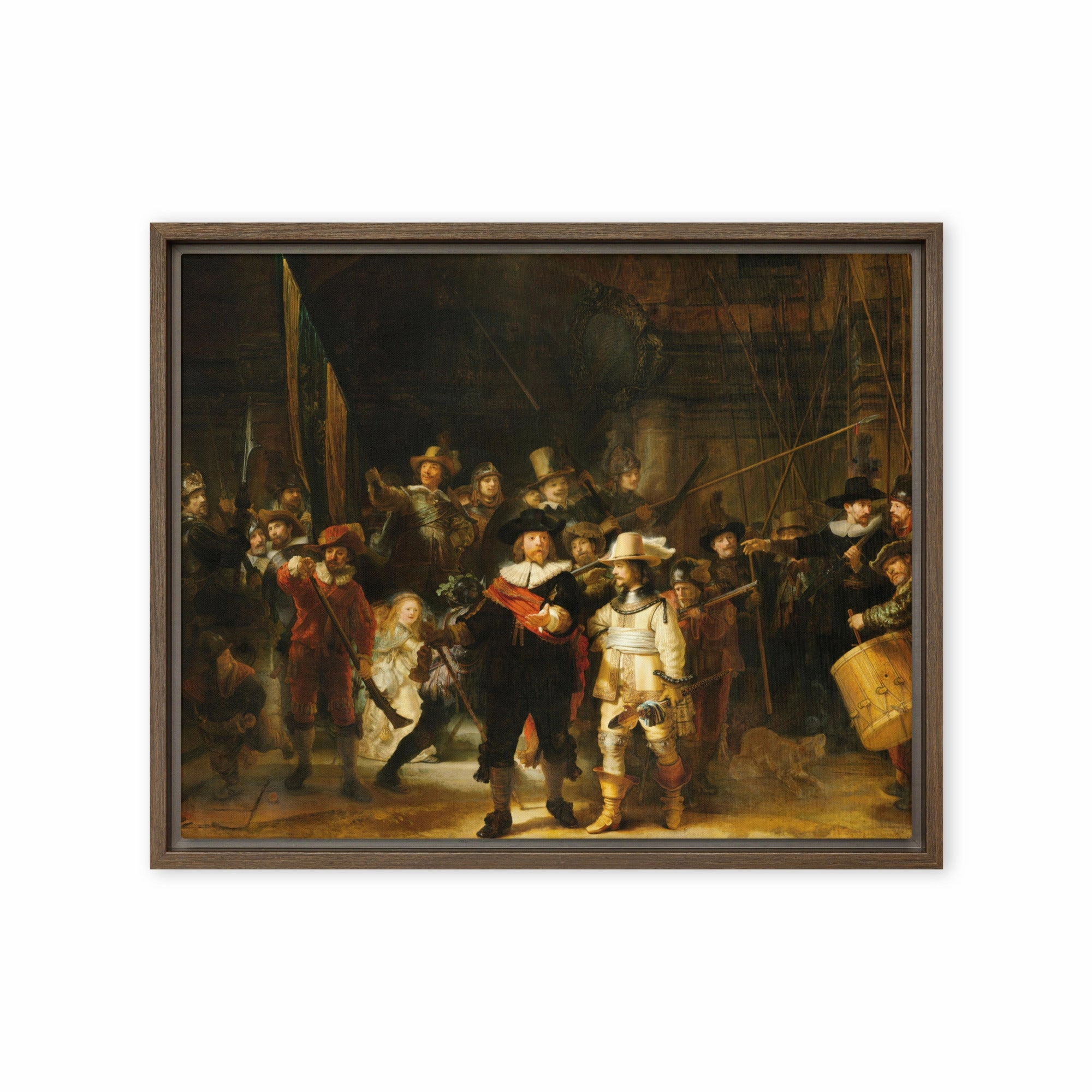 Canvas - Rembrandt van Rijn, The Night Watch