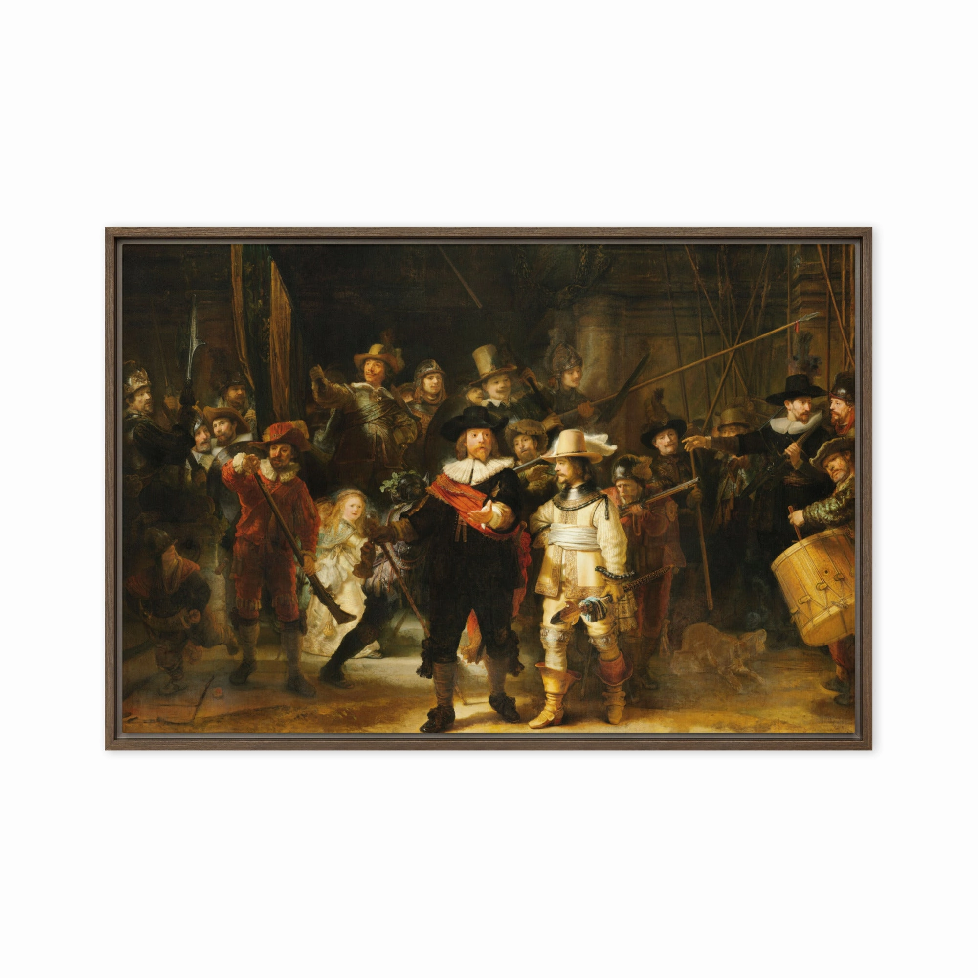 Canvas - Rembrandt van Rijn, The Night Watch