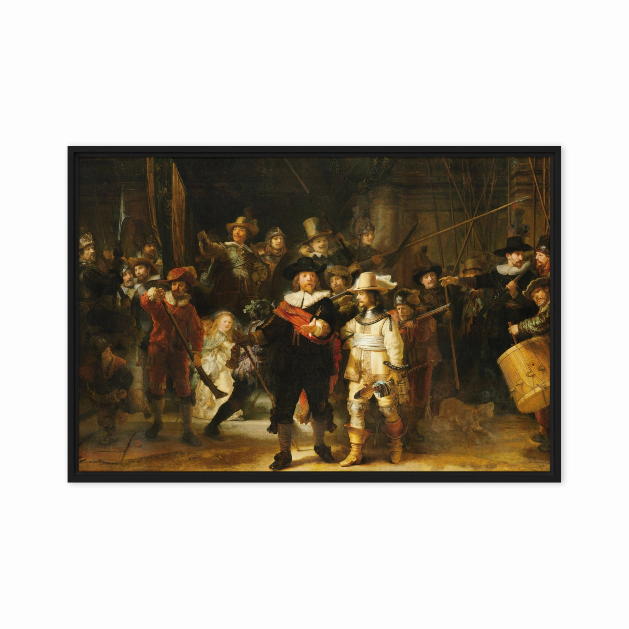 Canvas - Rembrandt van Rijn, The Night Watch