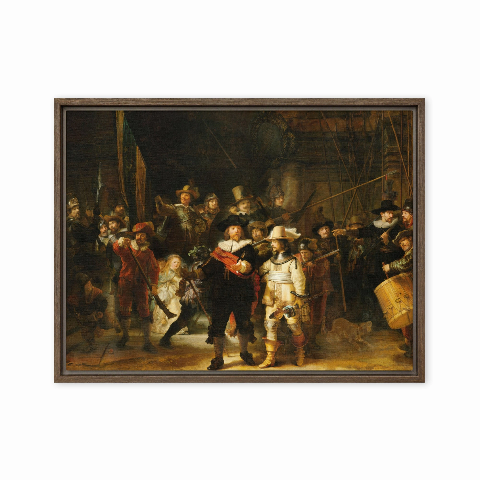 Canvas - Rembrandt van Rijn, The Night Watch
