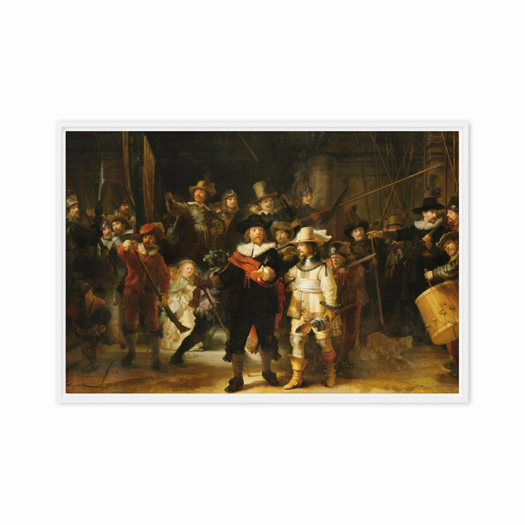 Canvas - Rembrandt van Rijn, The Night Watch