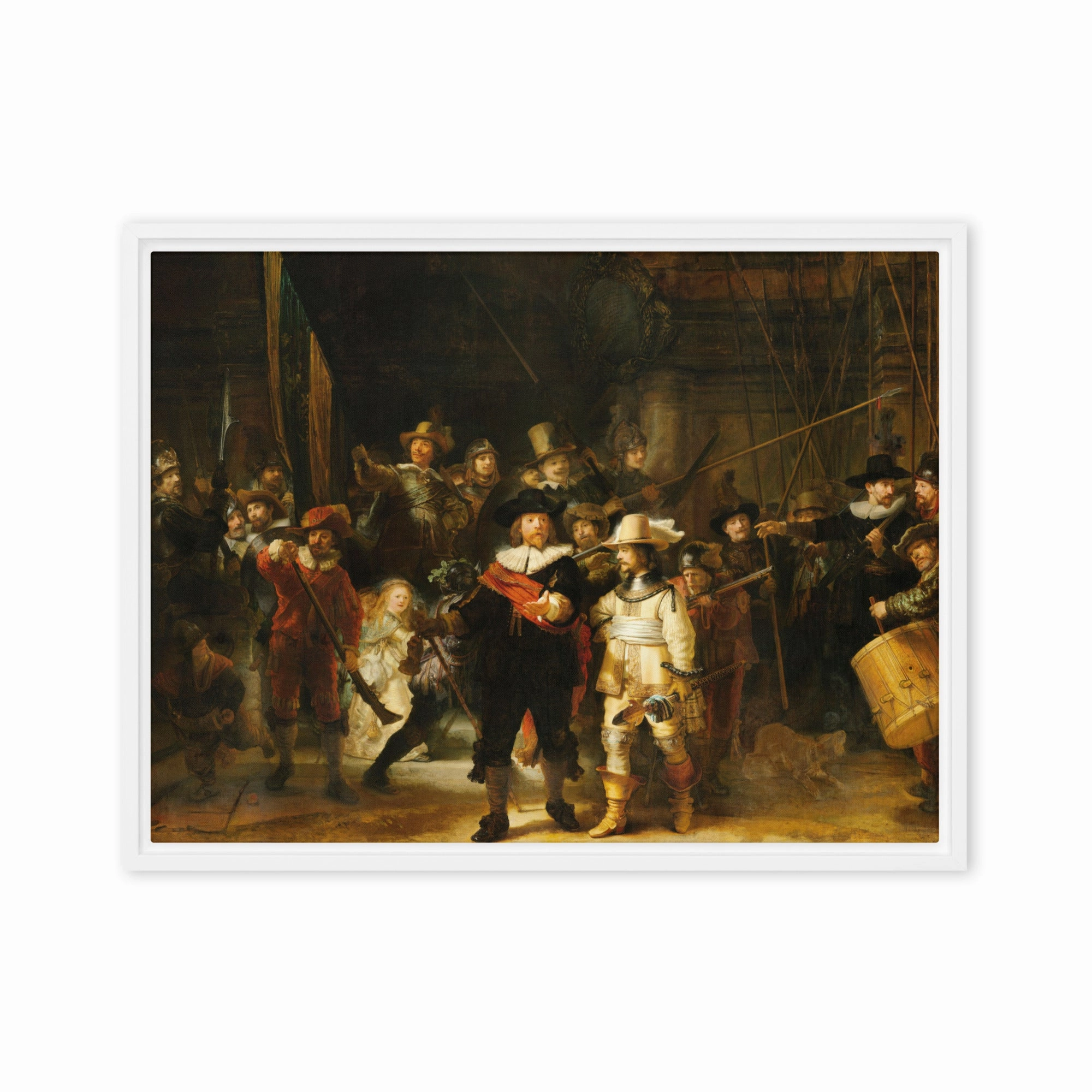 Canvas - Rembrandt van Rijn, The Night Watch
