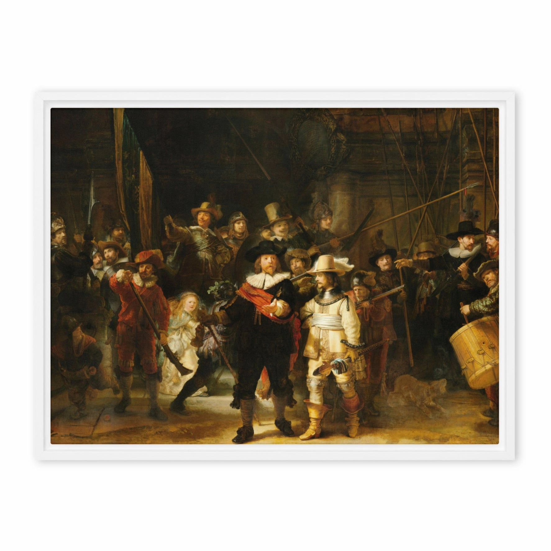 Canvas - Rembrandt van Rijn, The Night Watch